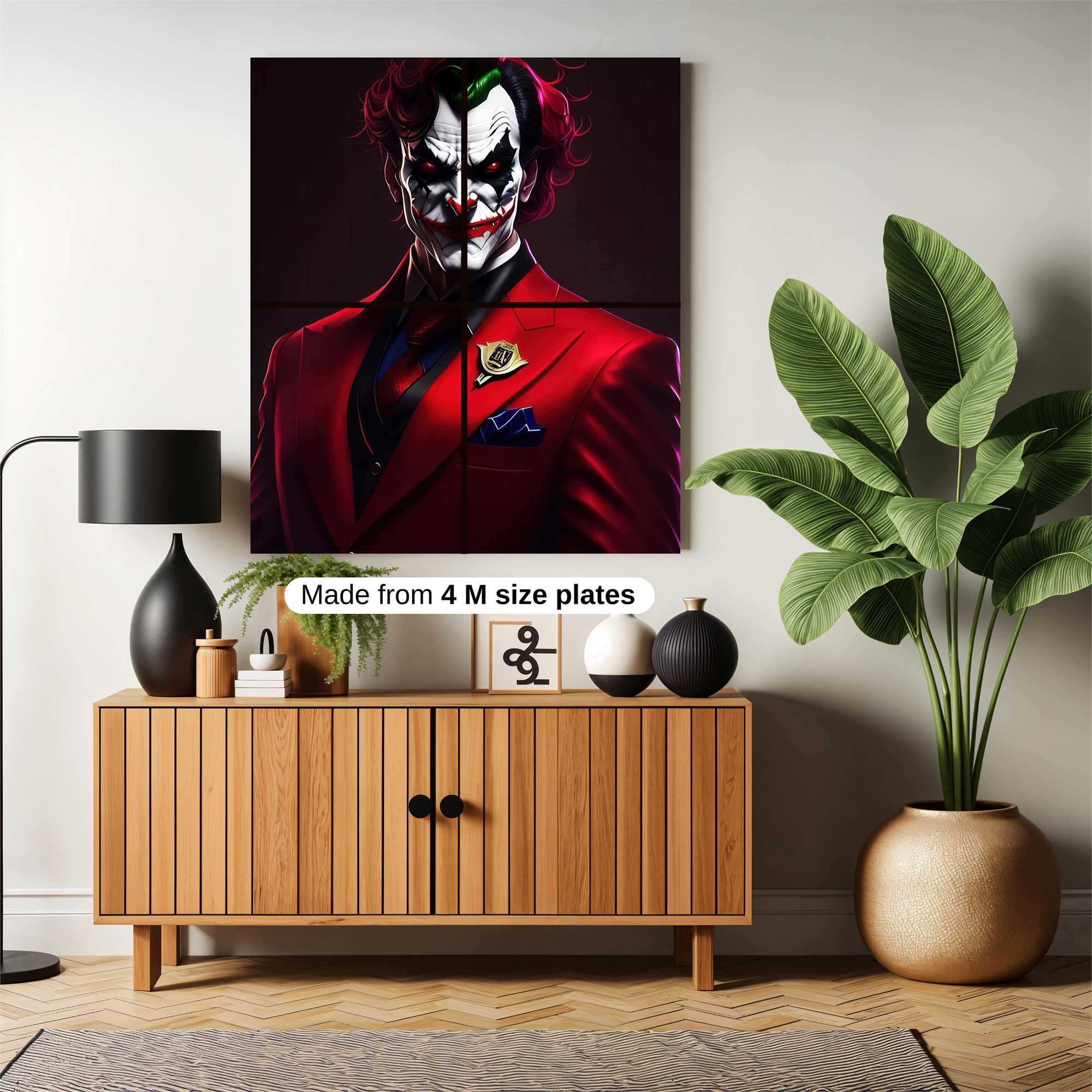 Joker Sinister Safe Wall Magnetic / M