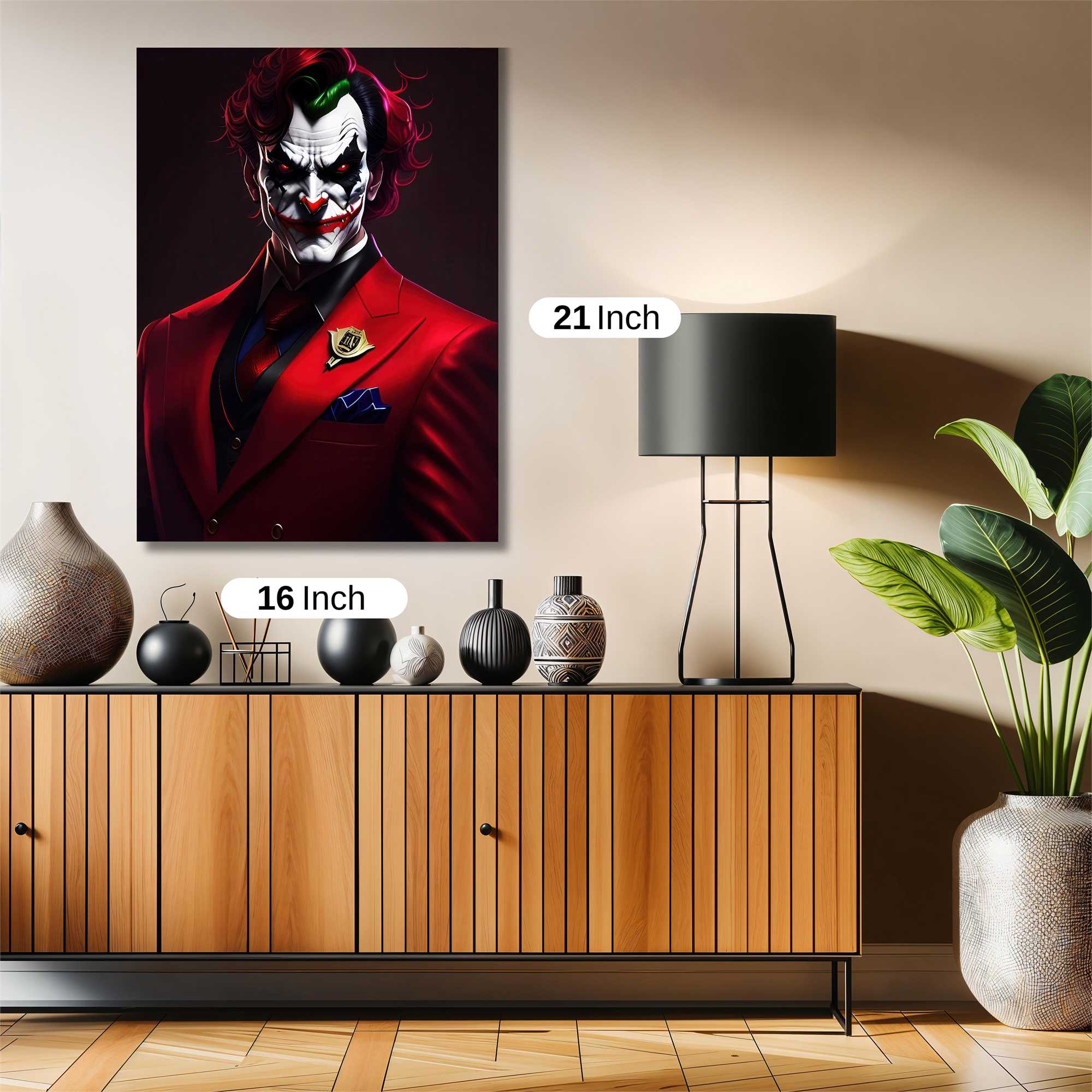 Joker Sinister Safe Wall Magnetic / M