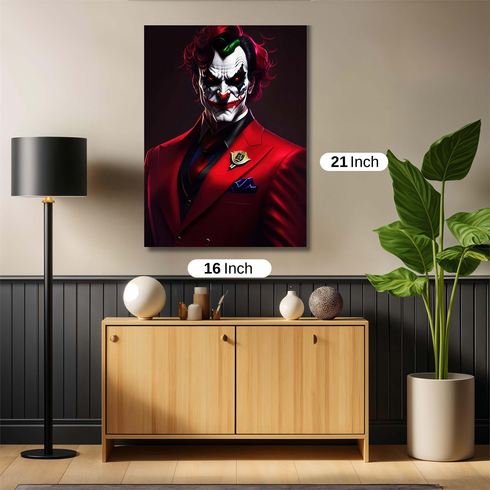 Joker Sinister Safe Wall Magnetic / M