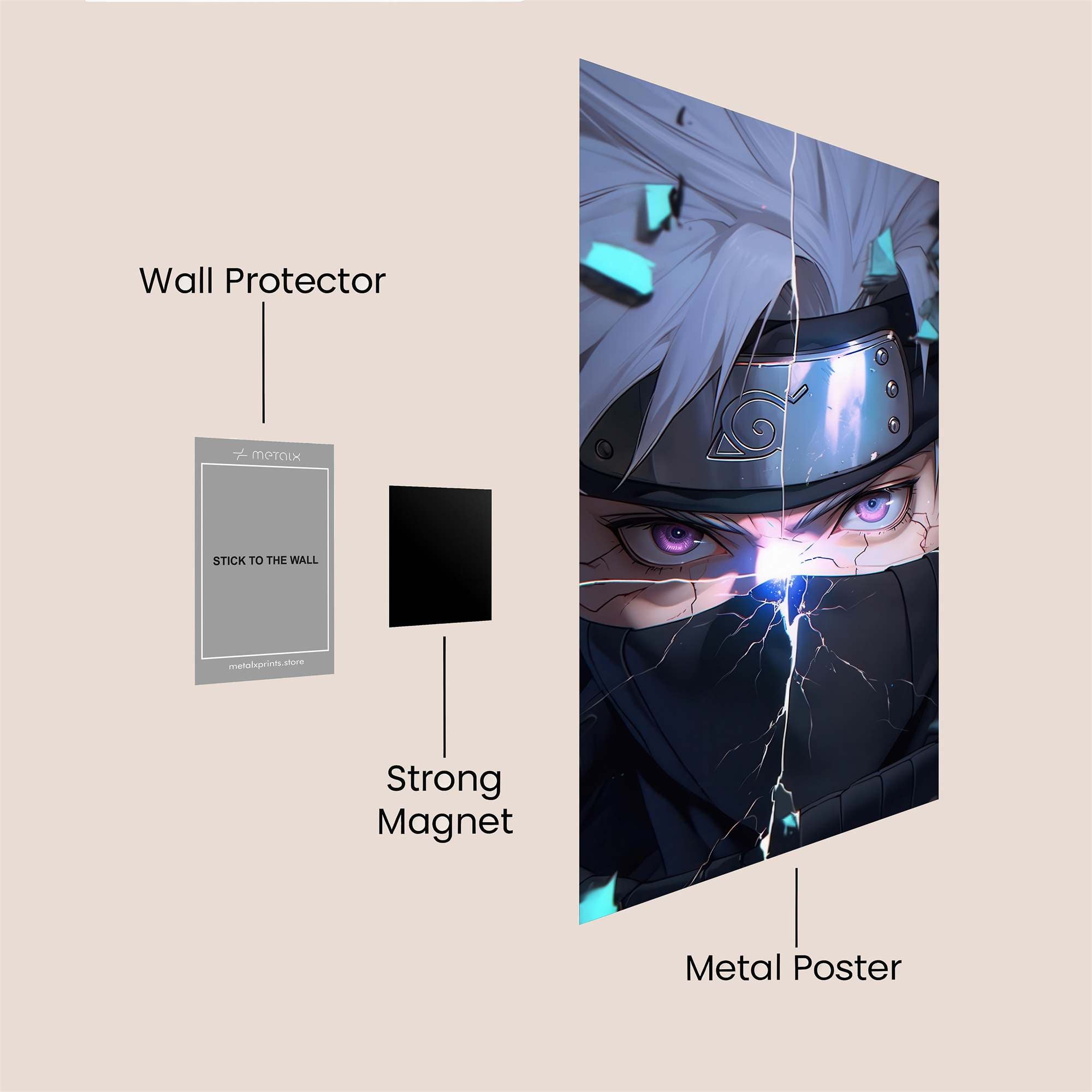 Kakashi Intense Safe Wall Magnetic / M