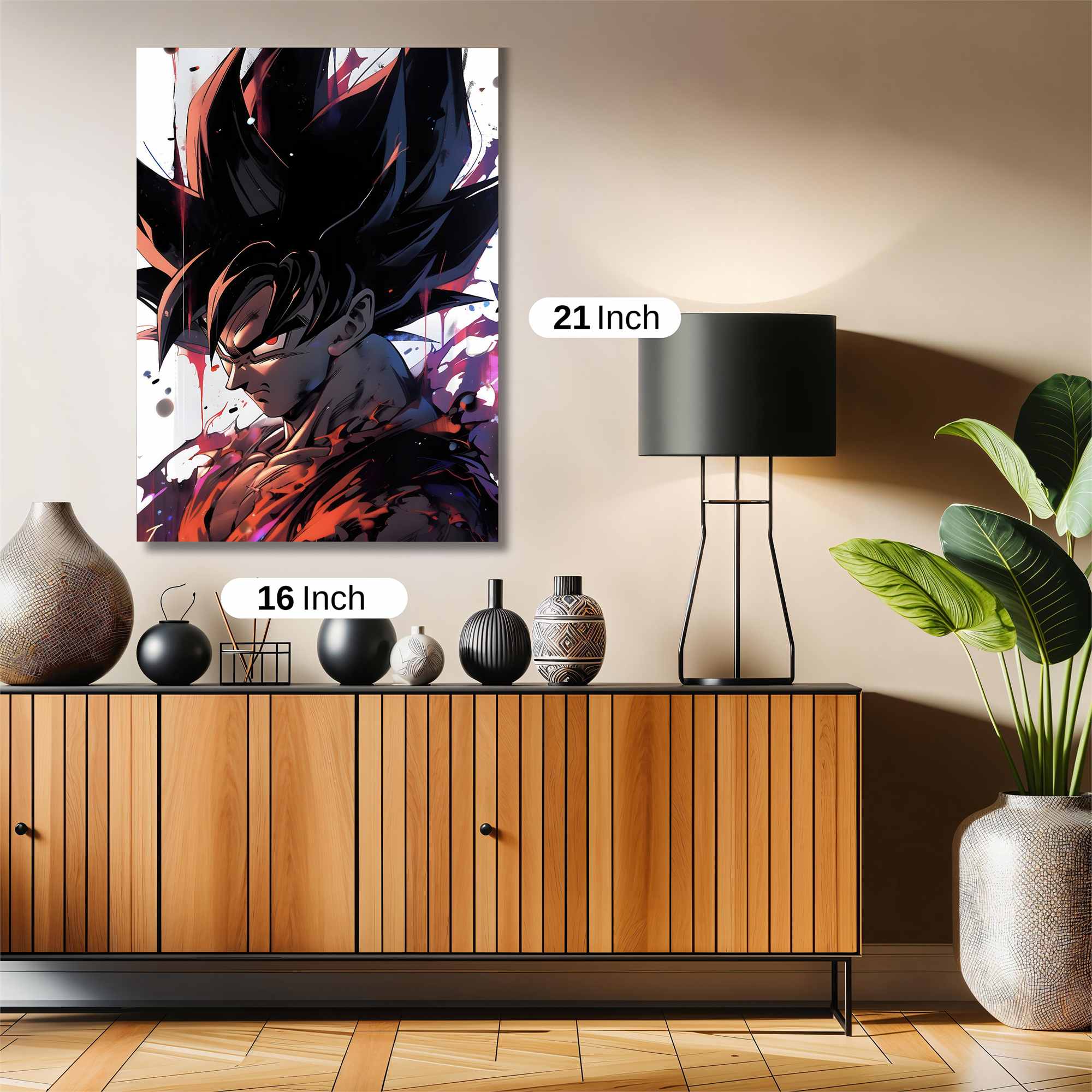 Goku Intense Safe Wall Magnetic / M