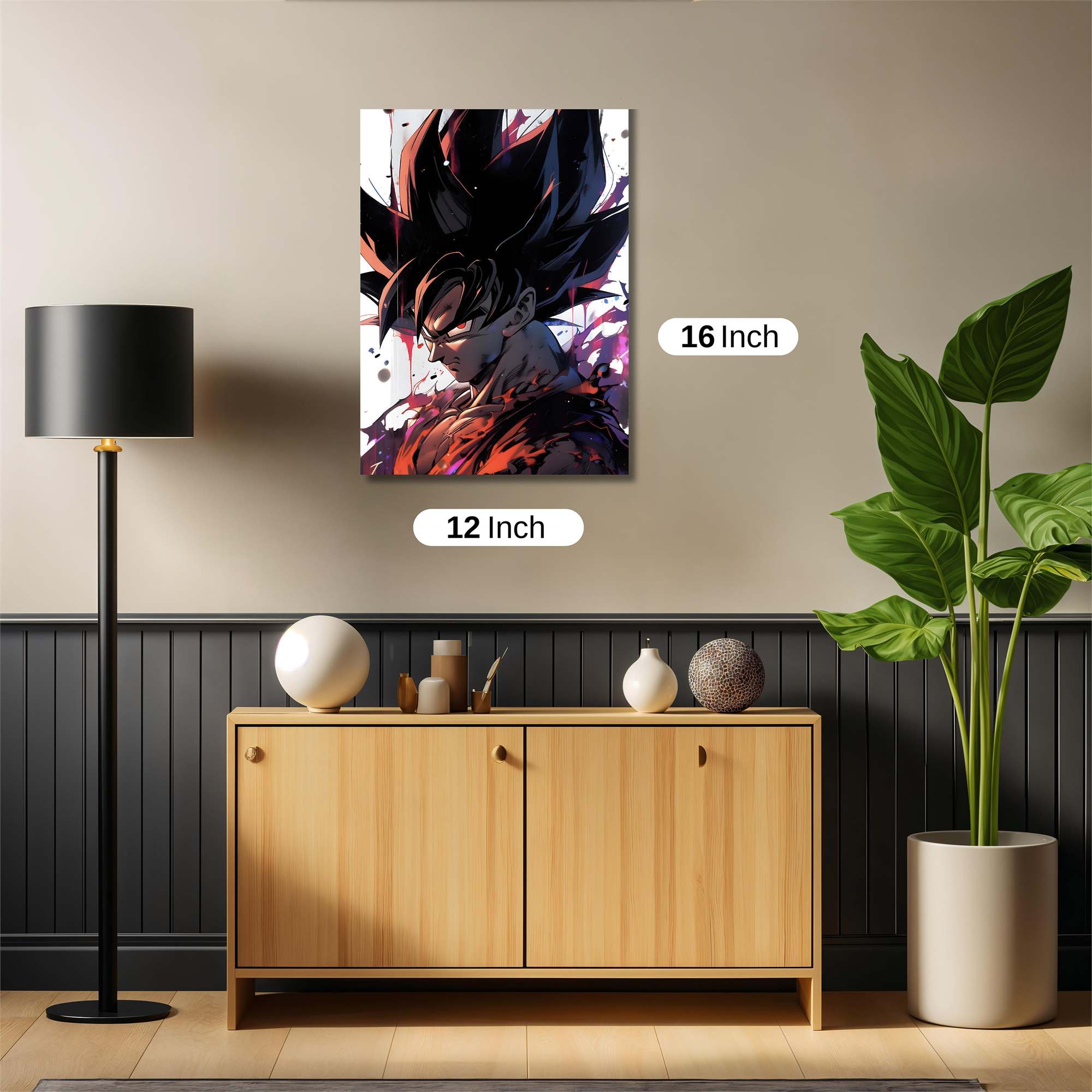 Goku Intense Safe Wall Magnetic / M