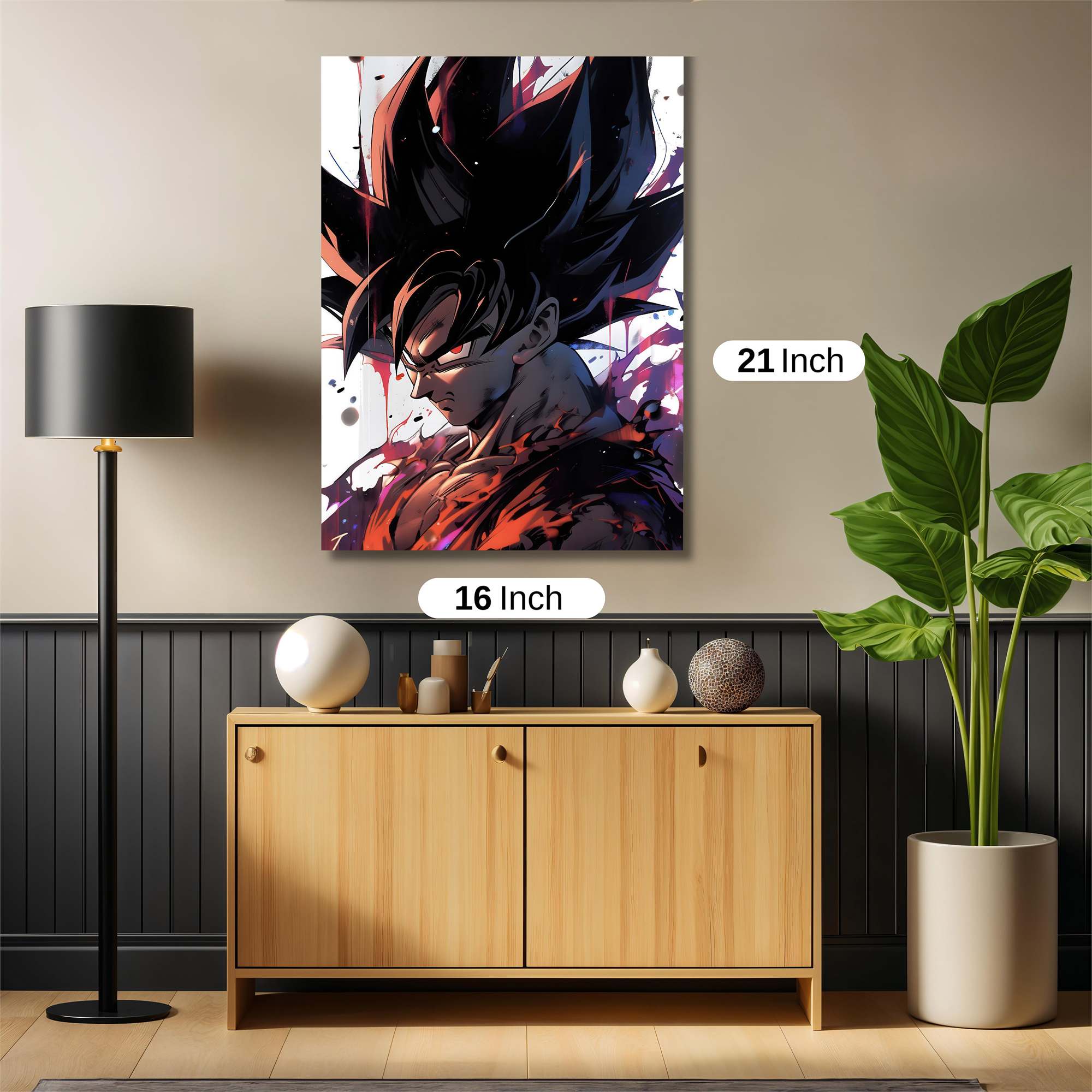 Goku Intense Safe Wall Magnetic / M