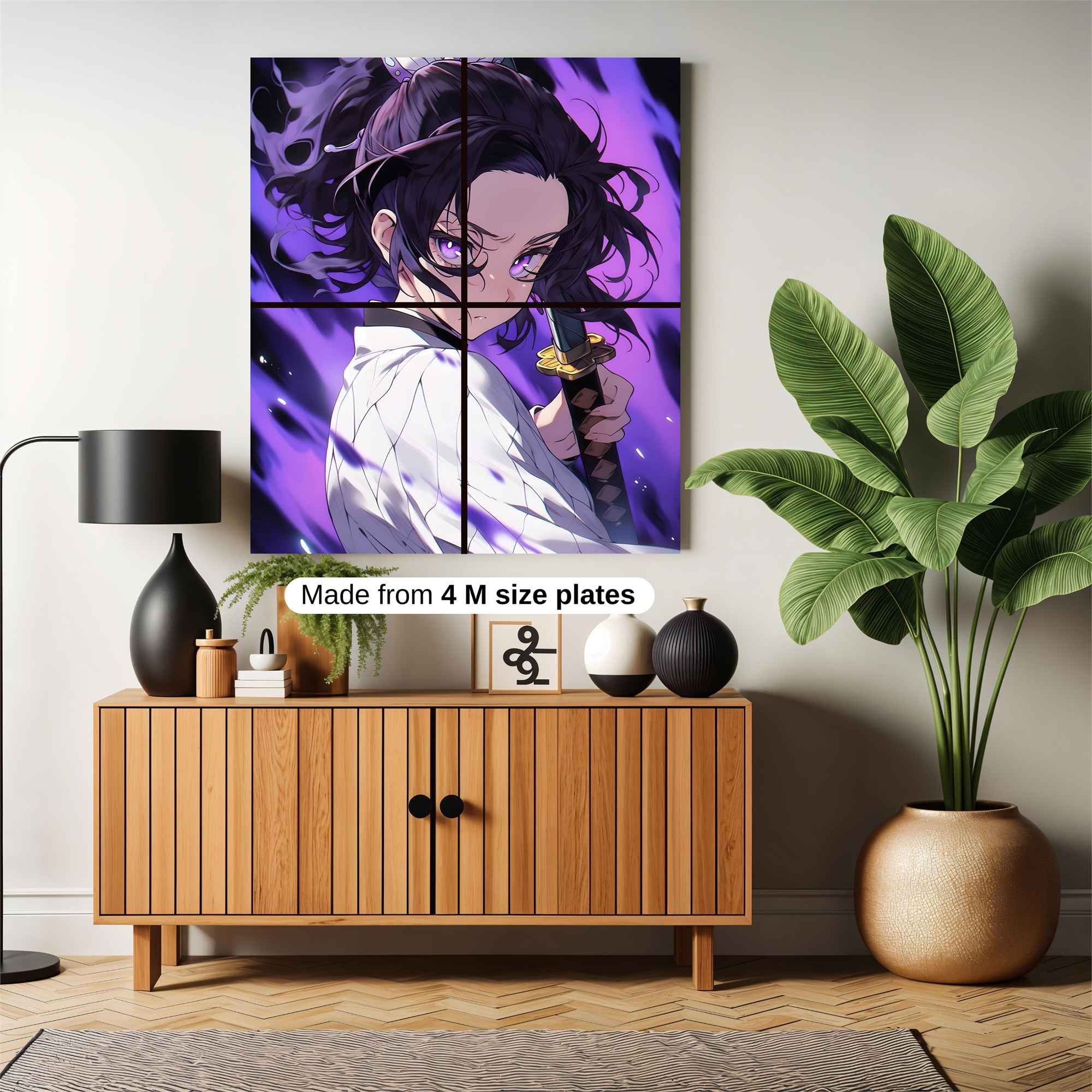 Nezuko Fierce Safe Wall Magnetic / M