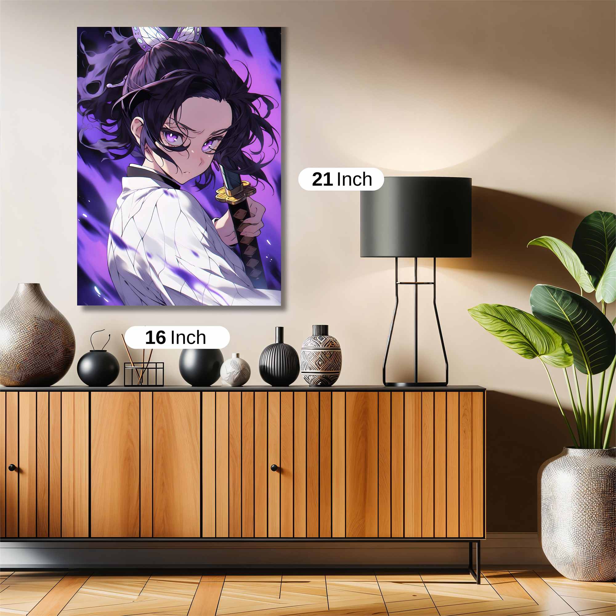 Nezuko Fierce Safe Wall Magnetic / M