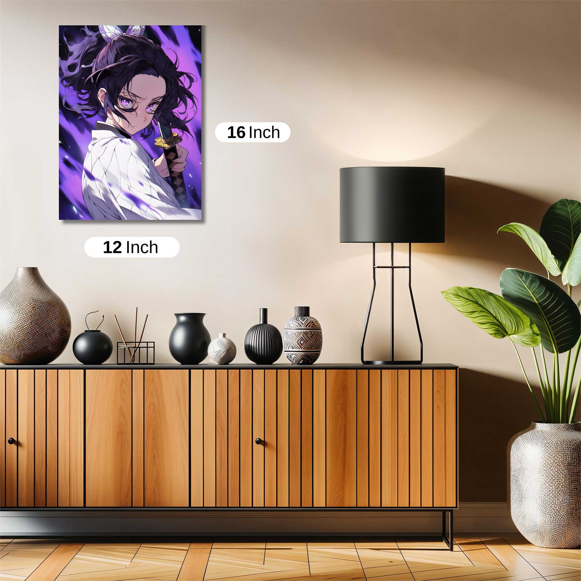 Nezuko Fierce Safe Wall Magnetic / M