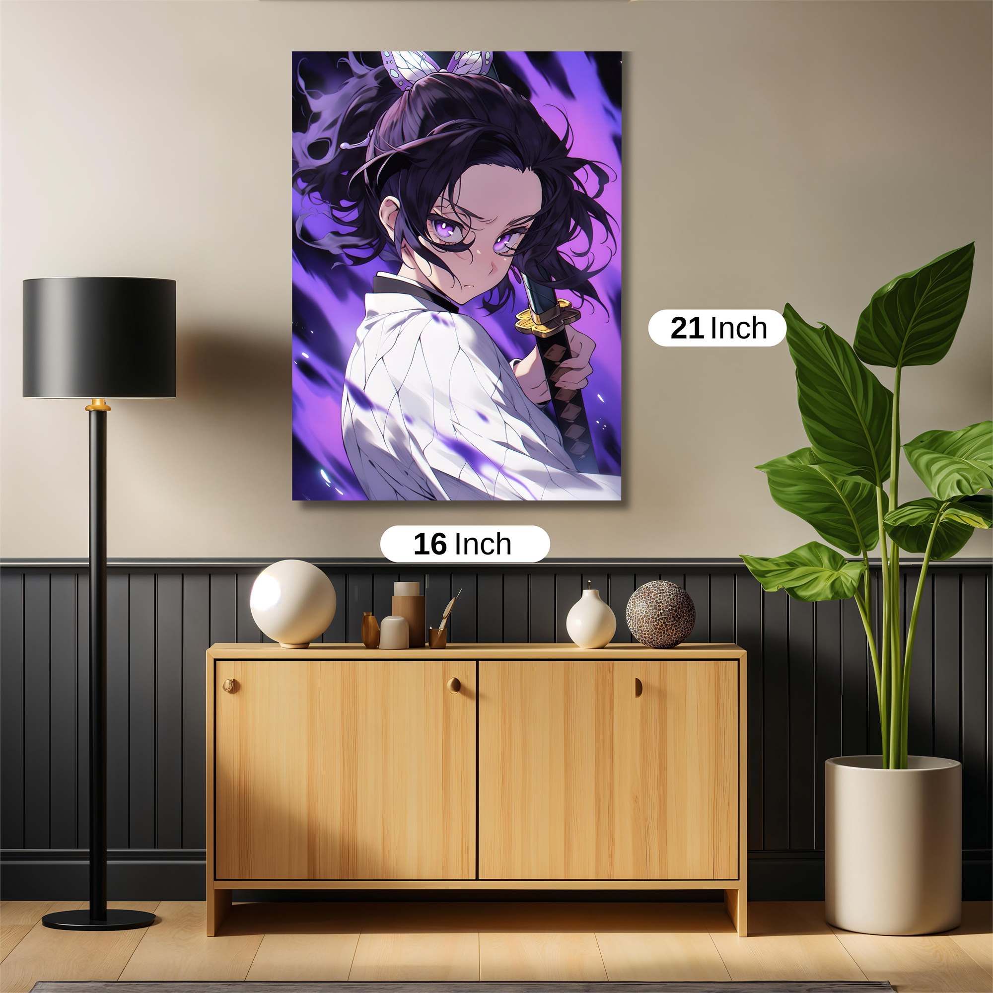 Nezuko Fierce Safe Wall Magnetic / M