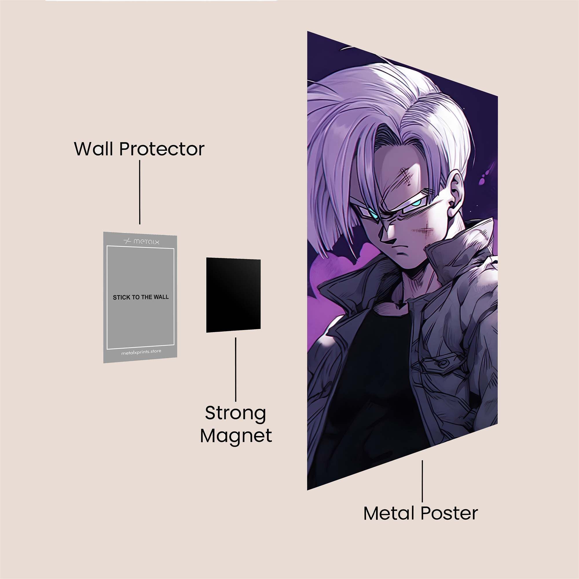 Trunks Tempest Safe Wall Magnetic / M
