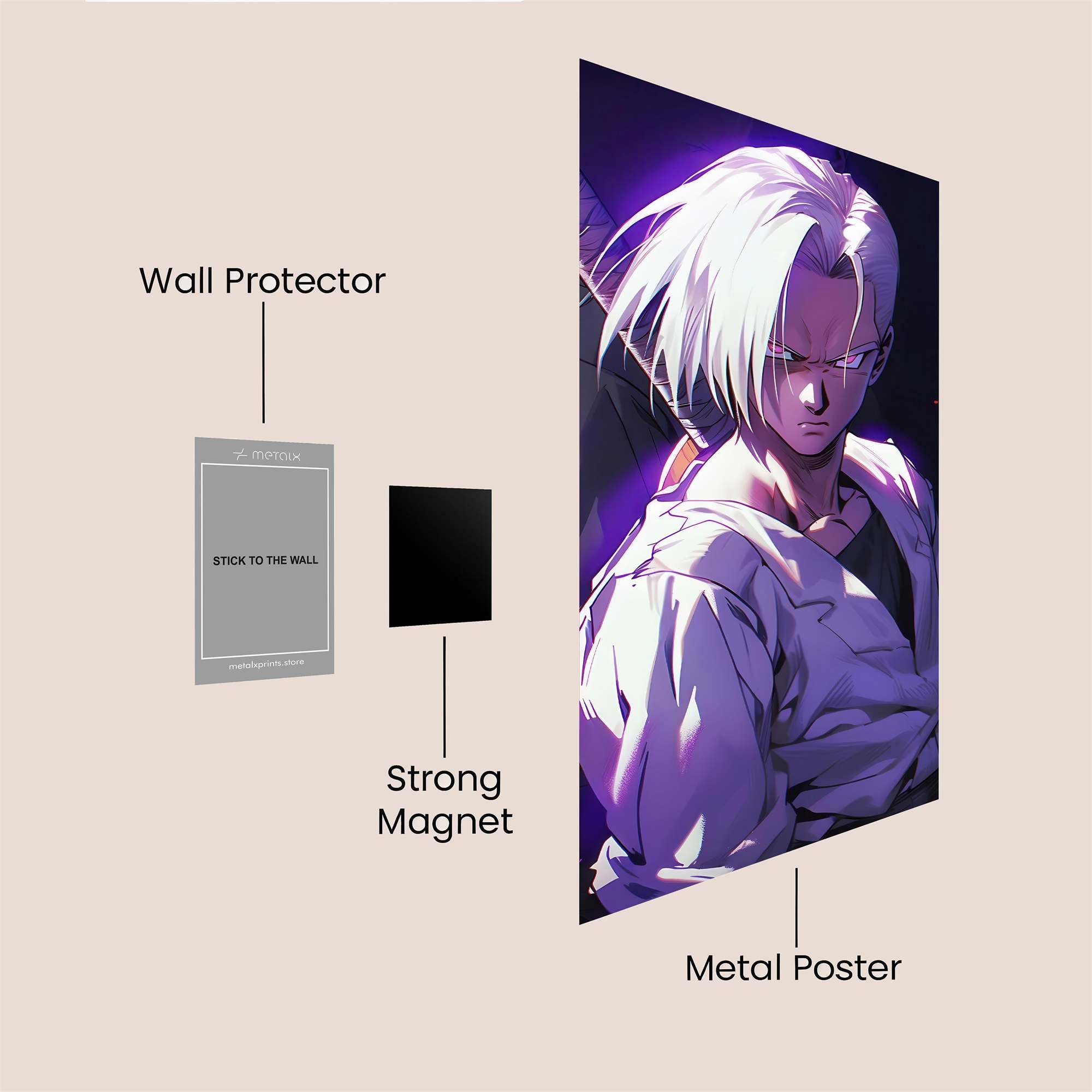 Gohan Mystic Safe Wall Magnetic / M