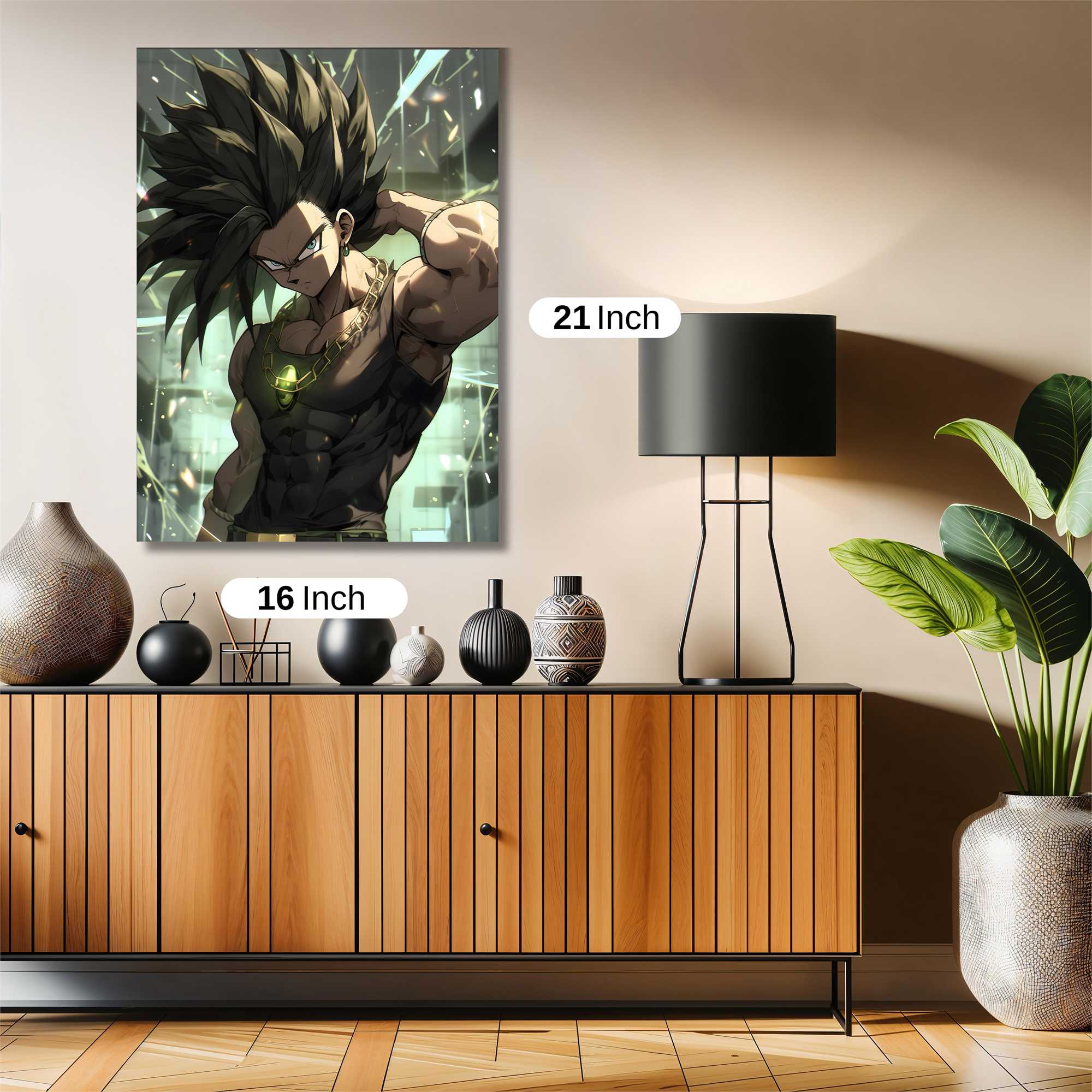 Broly Brooding Safe Wall Magnetic / M