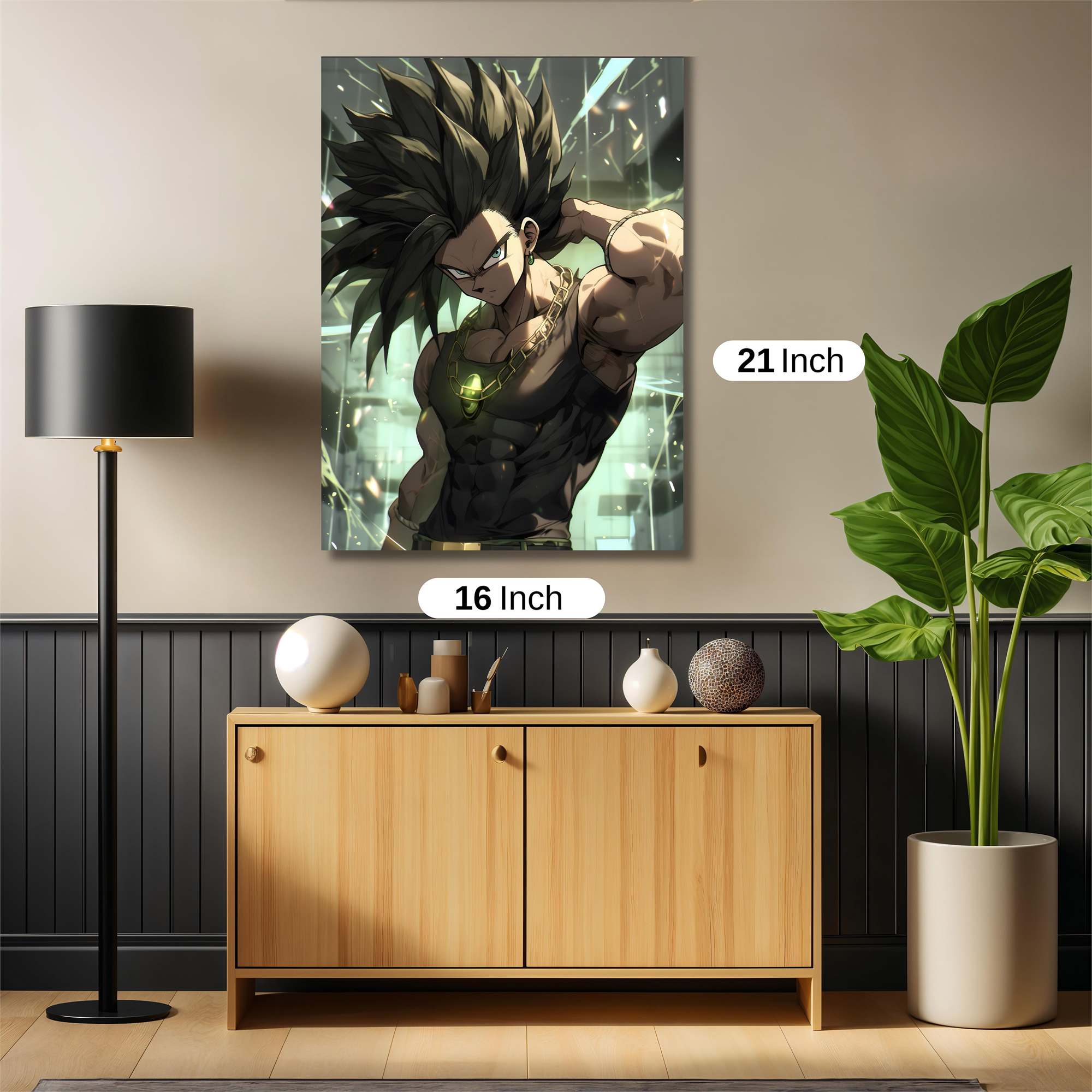 Broly Brooding Safe Wall Magnetic / M