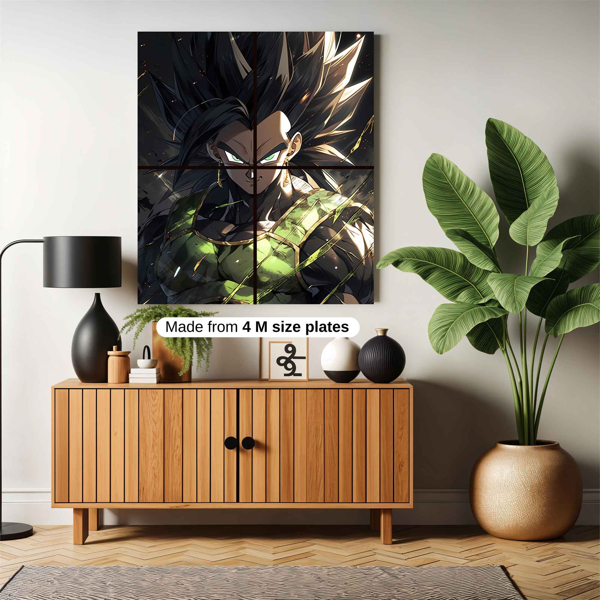 Broly Ferocious Safe Wall Magnetic / M