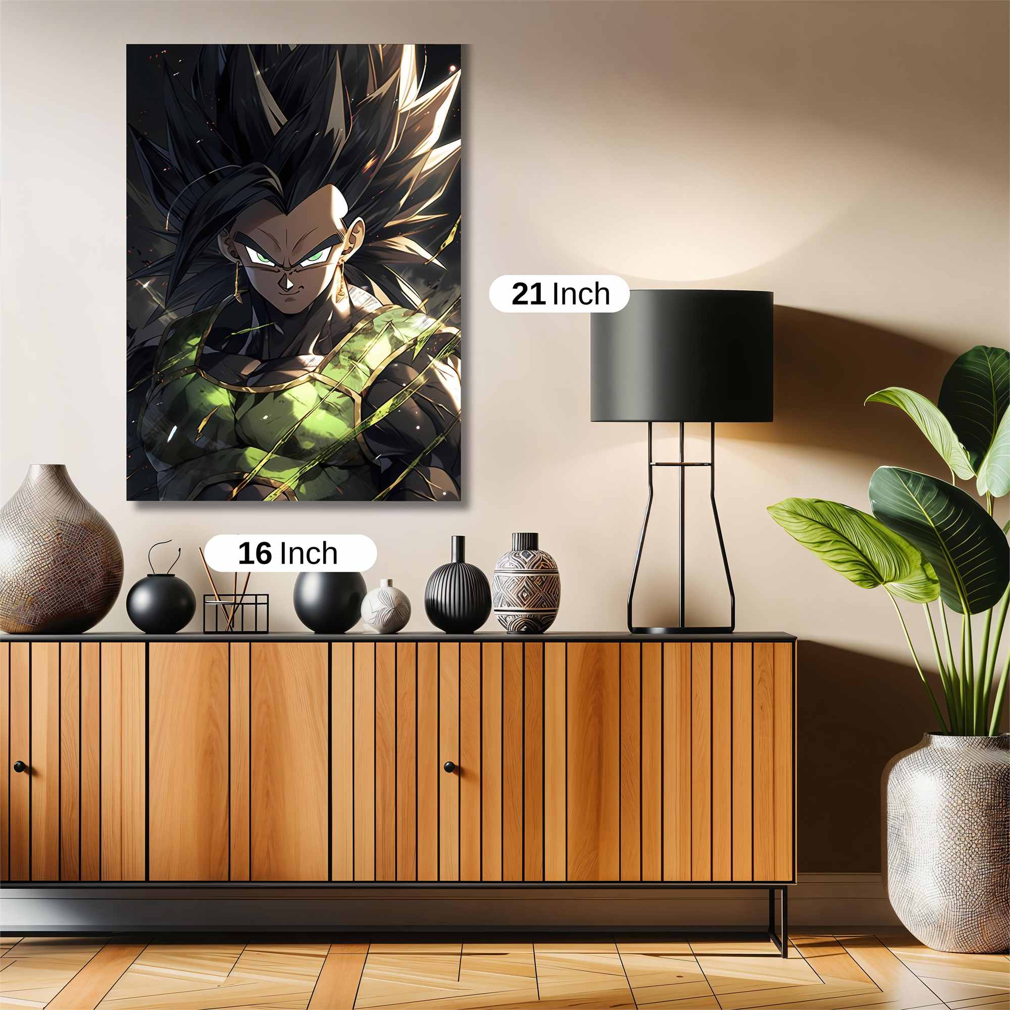 Broly Ferocious Safe Wall Magnetic / M