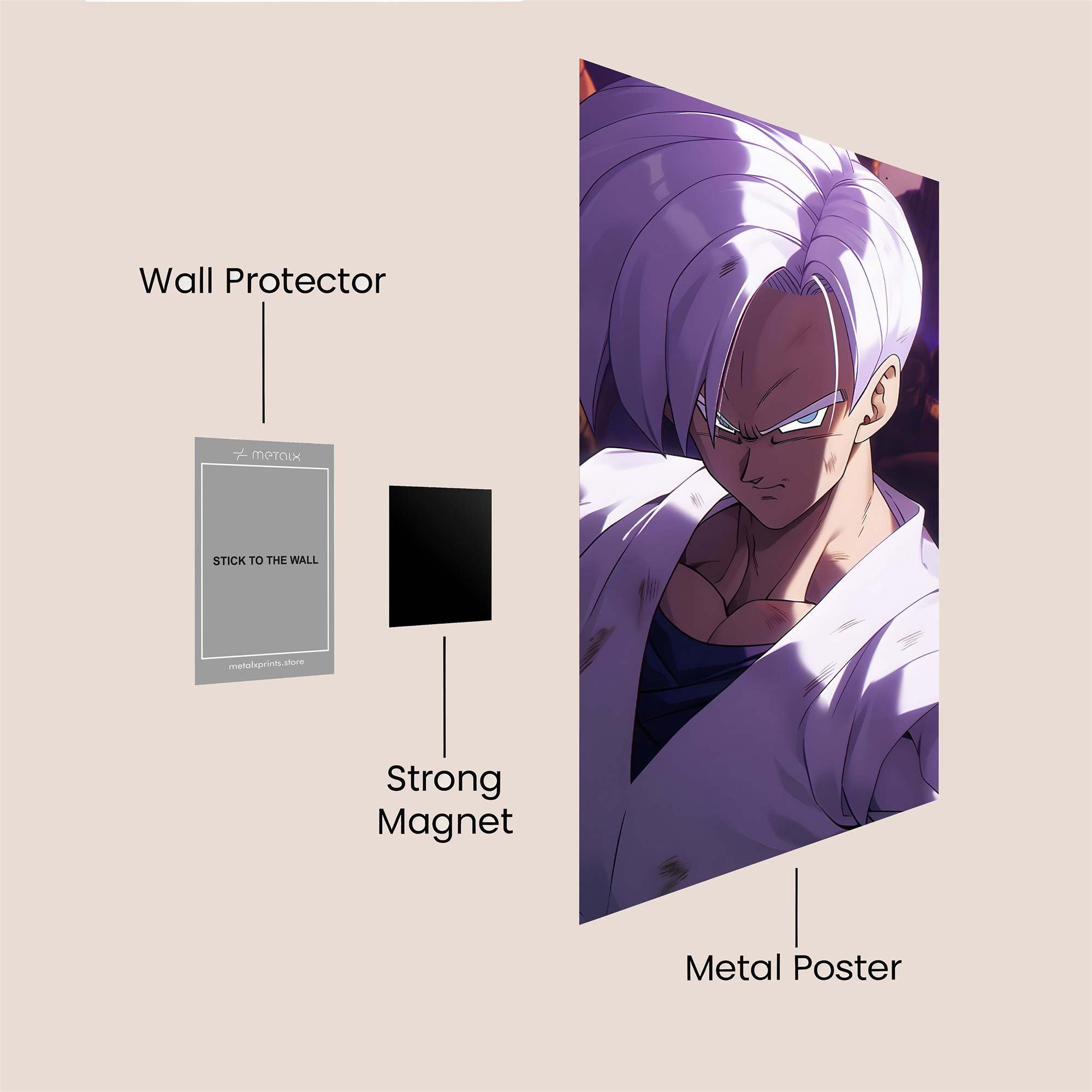 Goku Serene Safe Wall Magnetic / M