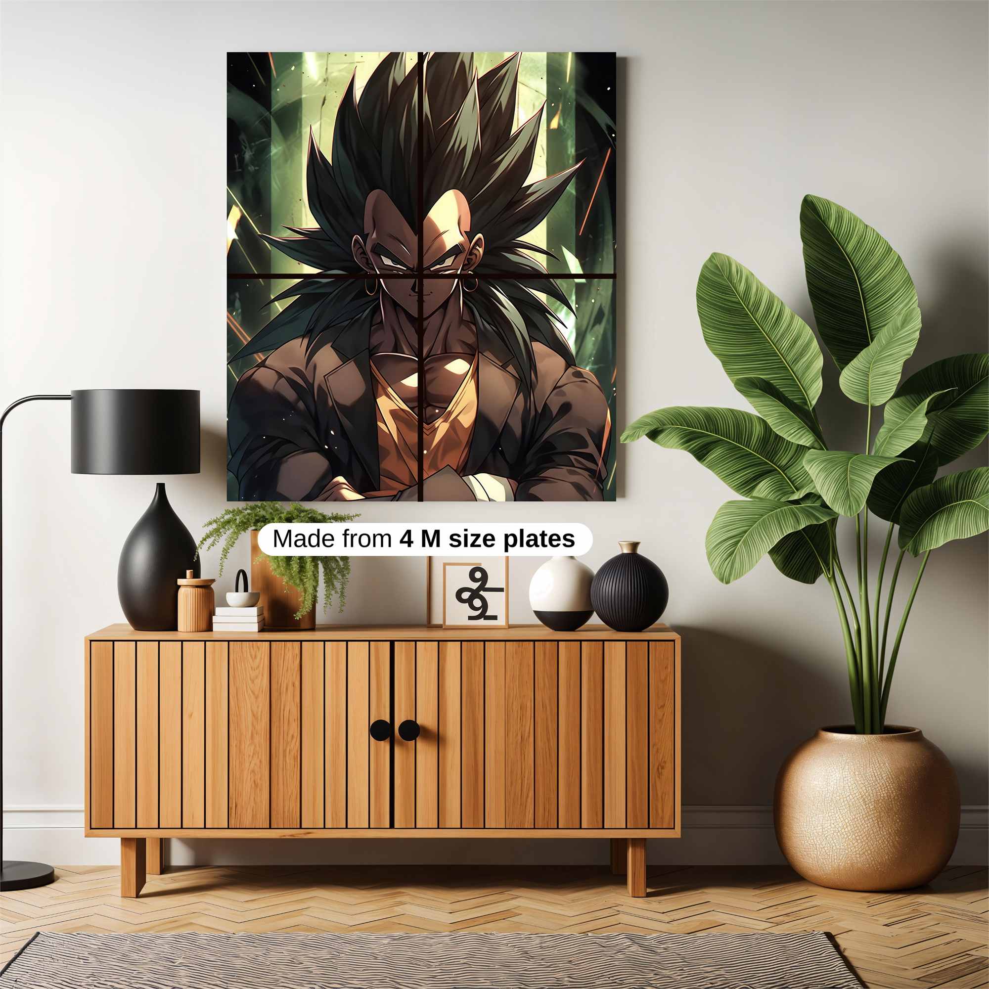 Vegeta Valiant Safe Wall Magnetic / M