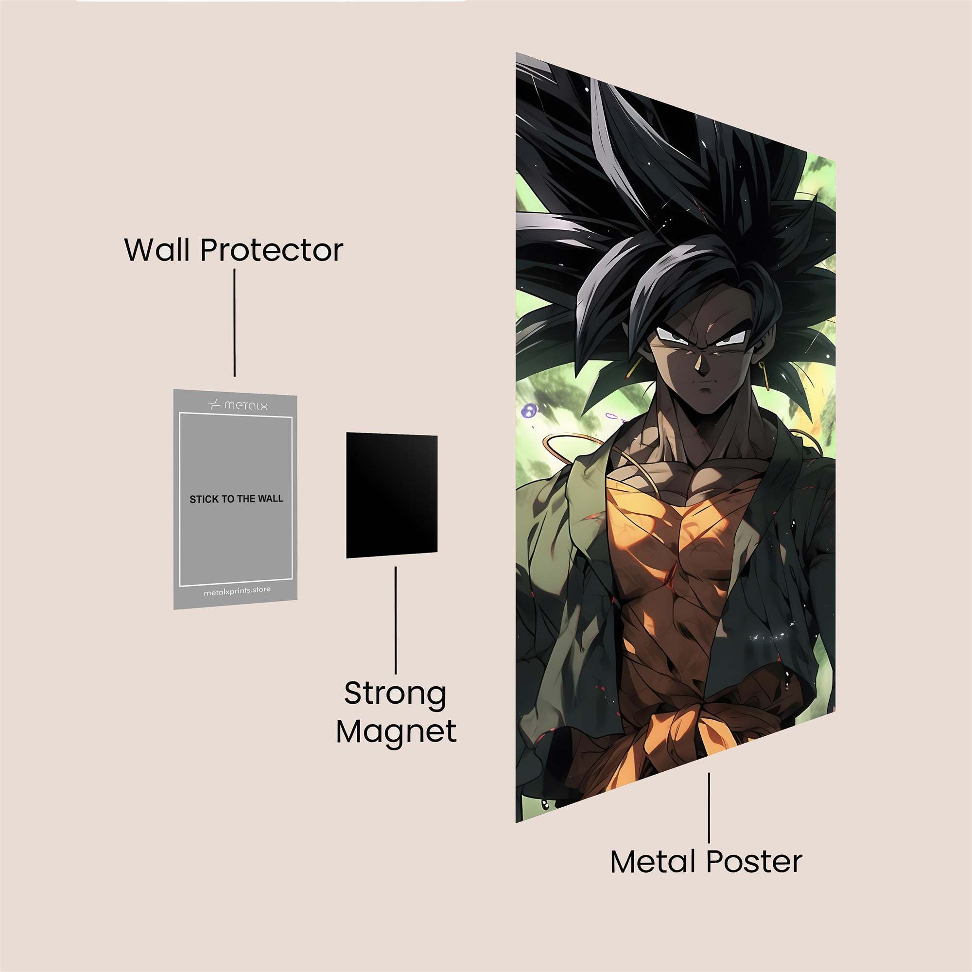 Broly Intense Safe Wall Magnetic / M