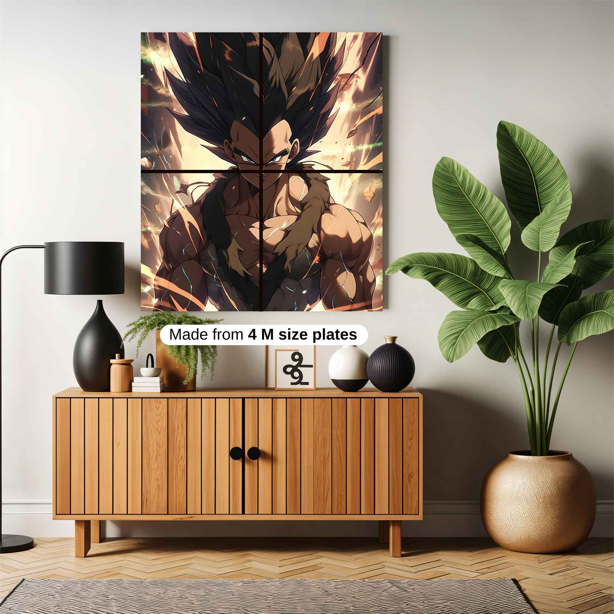 Vegeta Valiant Safe Wall Magnetic / M