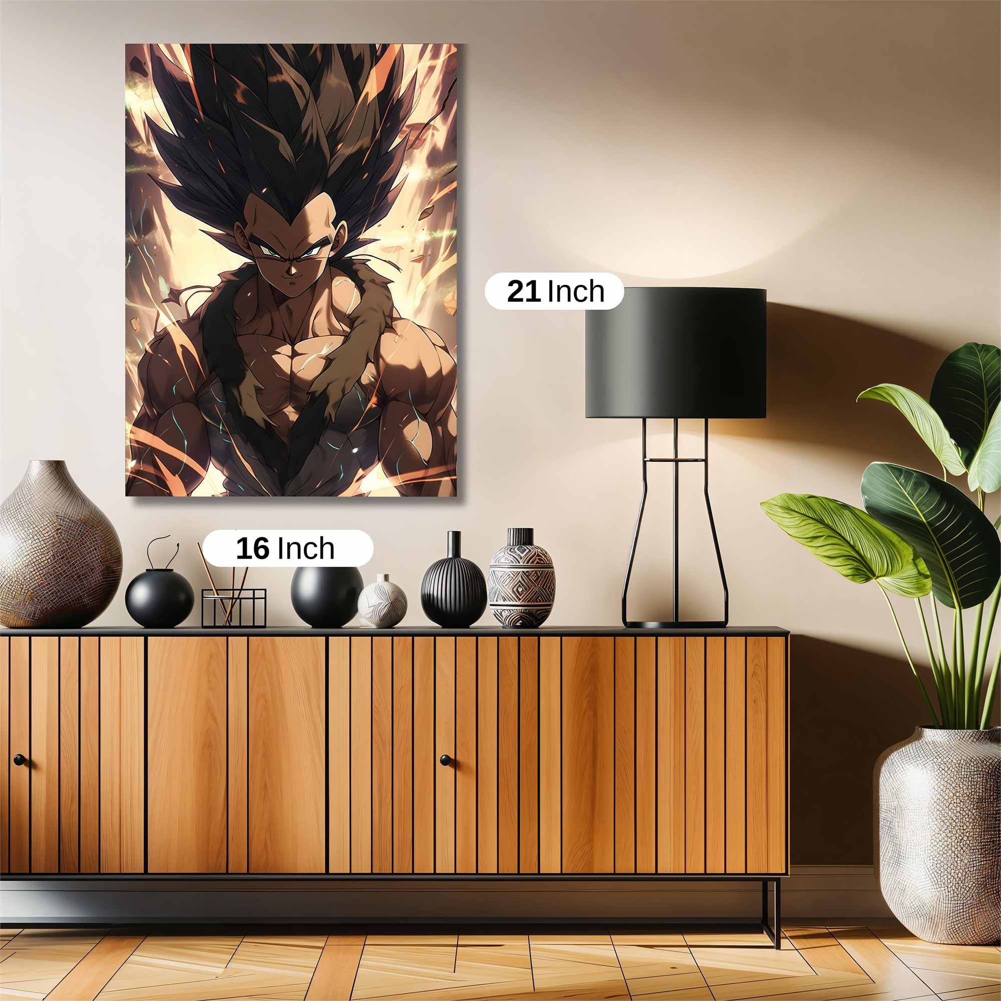 Vegeta Valiant Safe Wall Magnetic / M