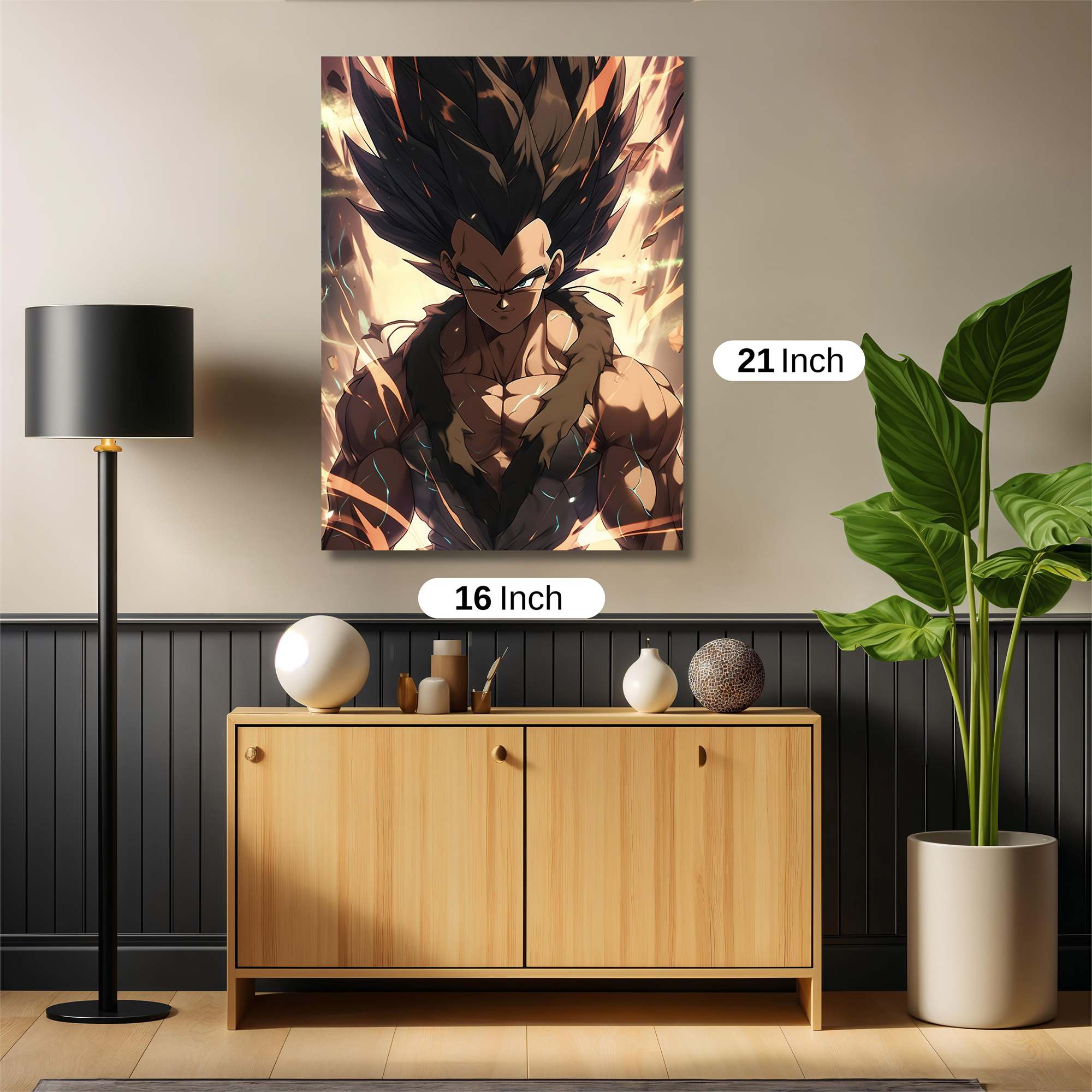 Vegeta Valiant Safe Wall Magnetic / M