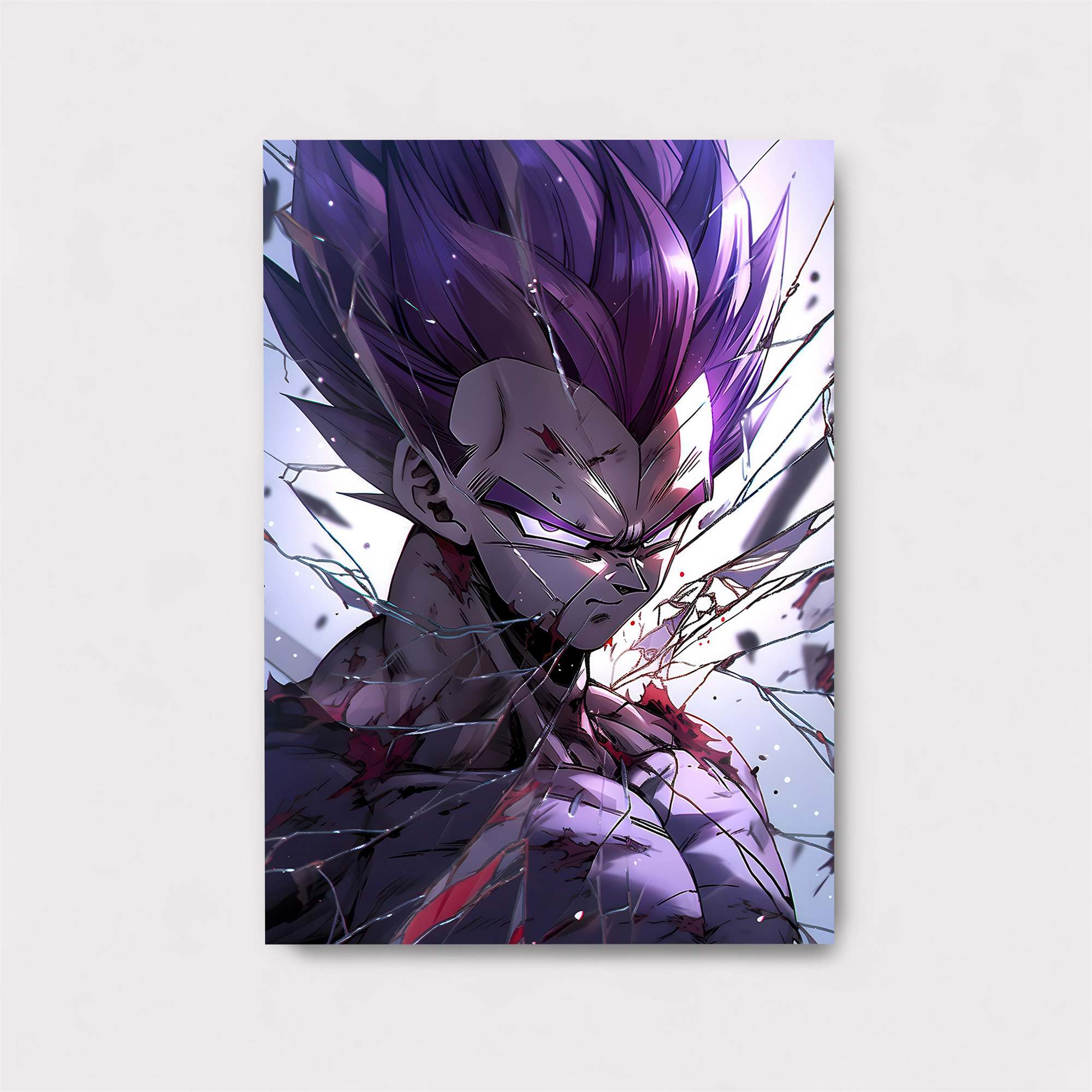 Vegeta Shattered Safe Wall Magnetic / M