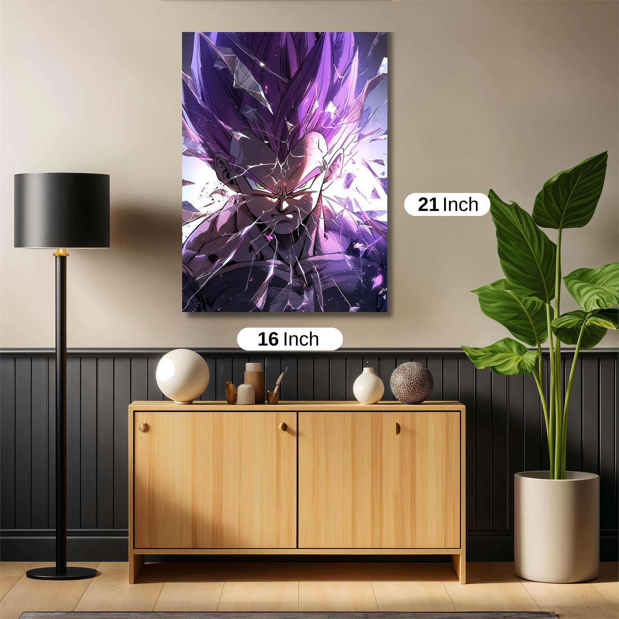 Vegeta Volatile Safe Wall Magnetic / M