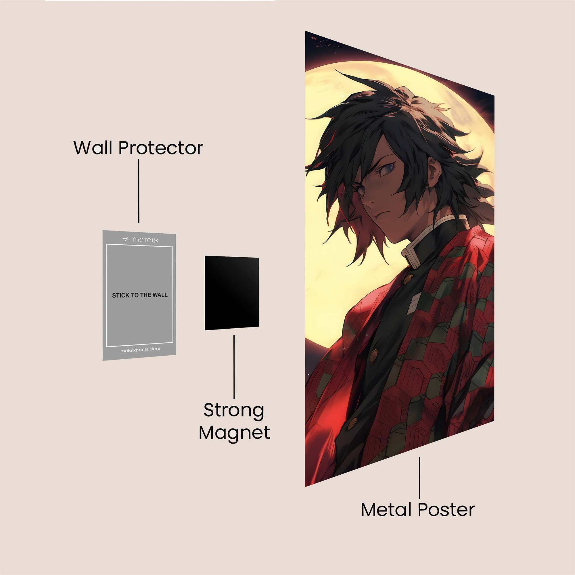 Kyojuro Serene Safe Wall Magnetic / M