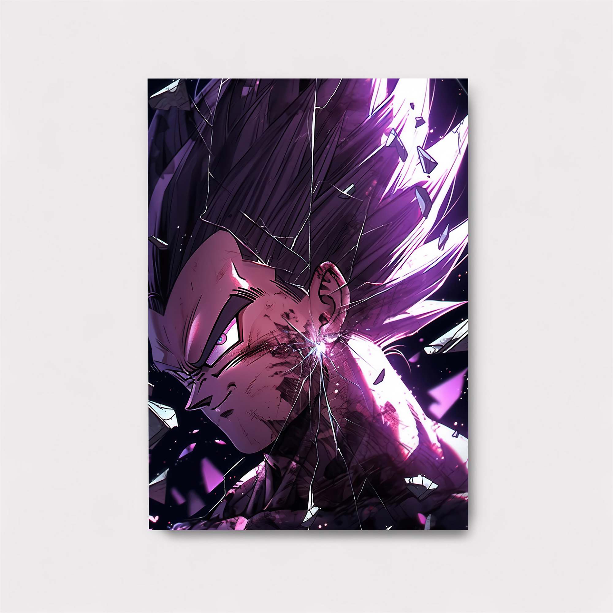 Vegeta Shattered Safe Wall Magnetic / M