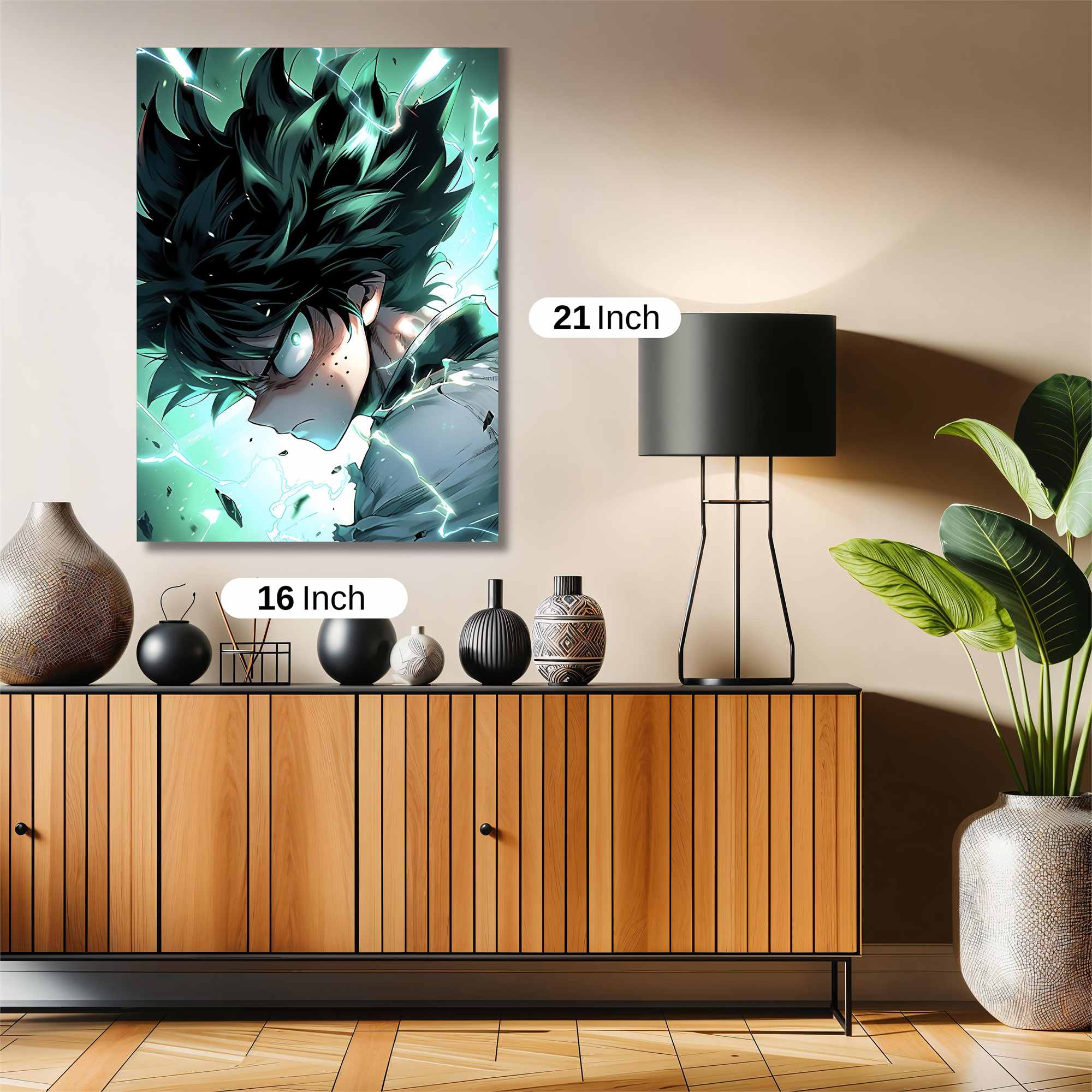 Midoriya Unleashed Safe Wall Magnetic / M