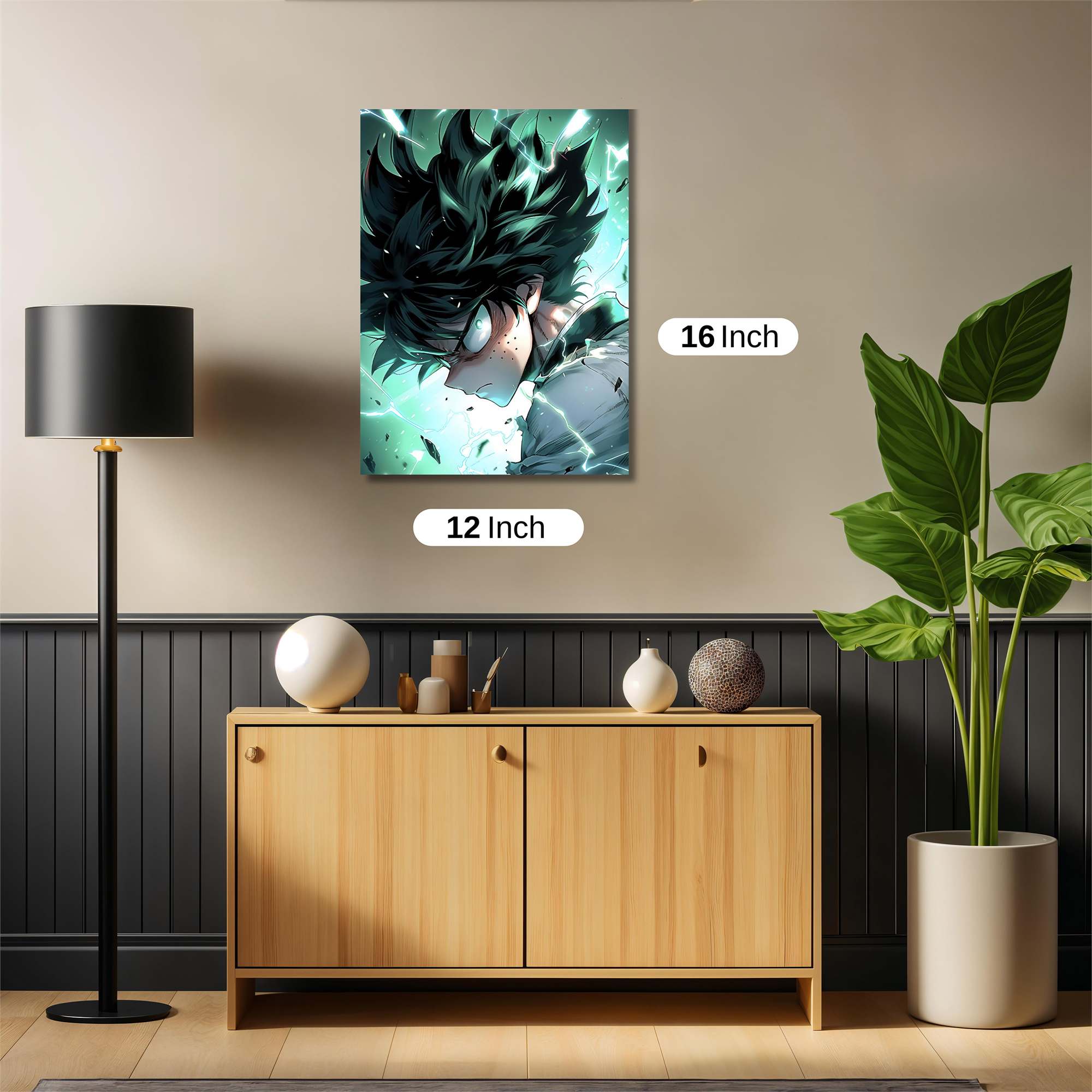 Midoriya Unleashed Safe Wall Magnetic / M