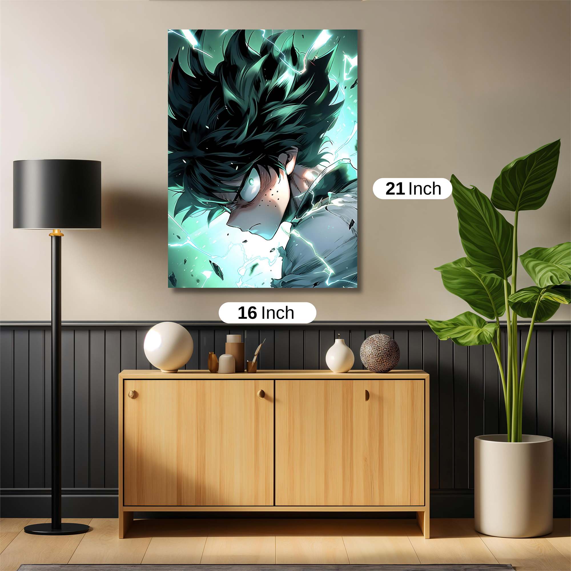 Midoriya Unleashed Safe Wall Magnetic / M