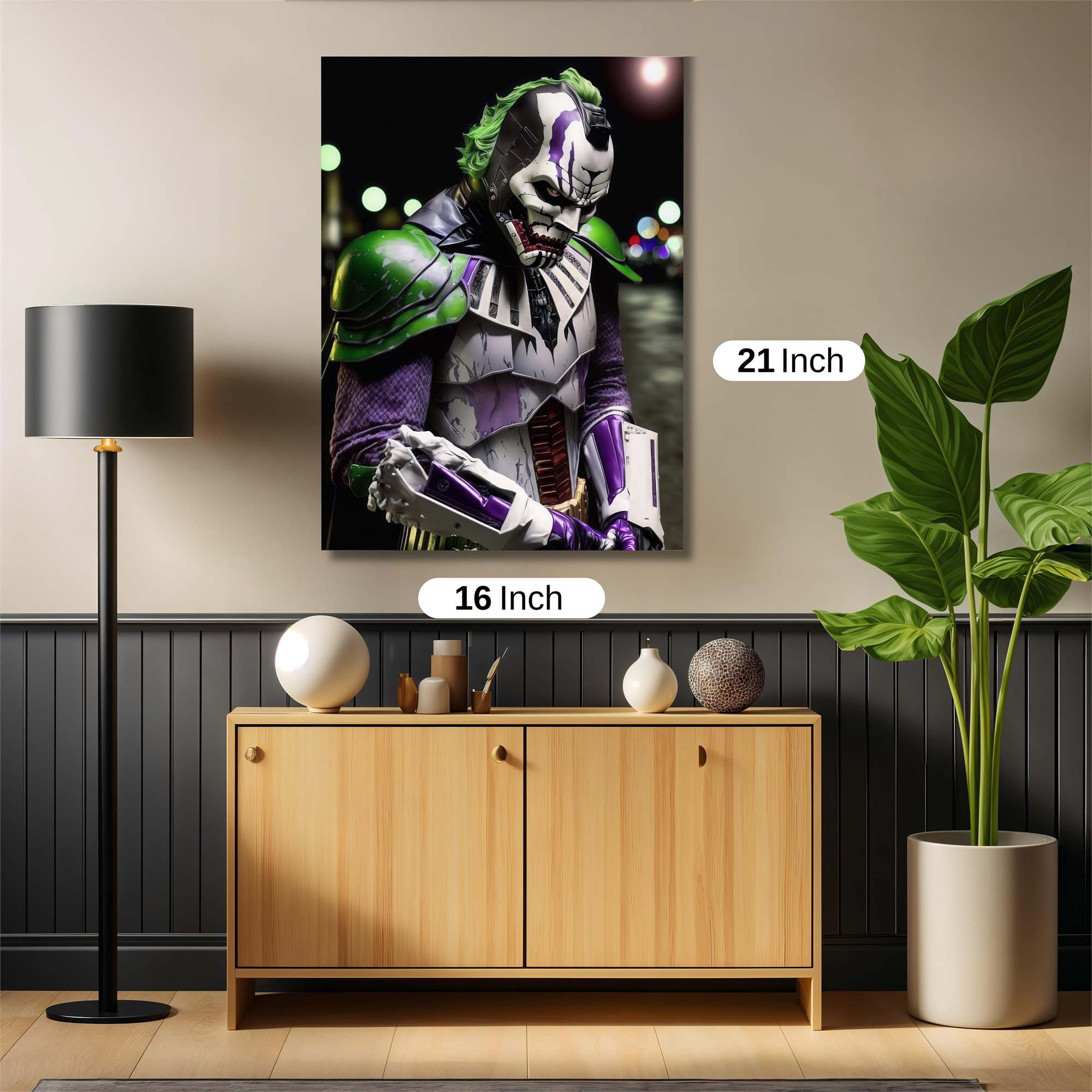 Joker Gloom Safe Wall Magnetic / M