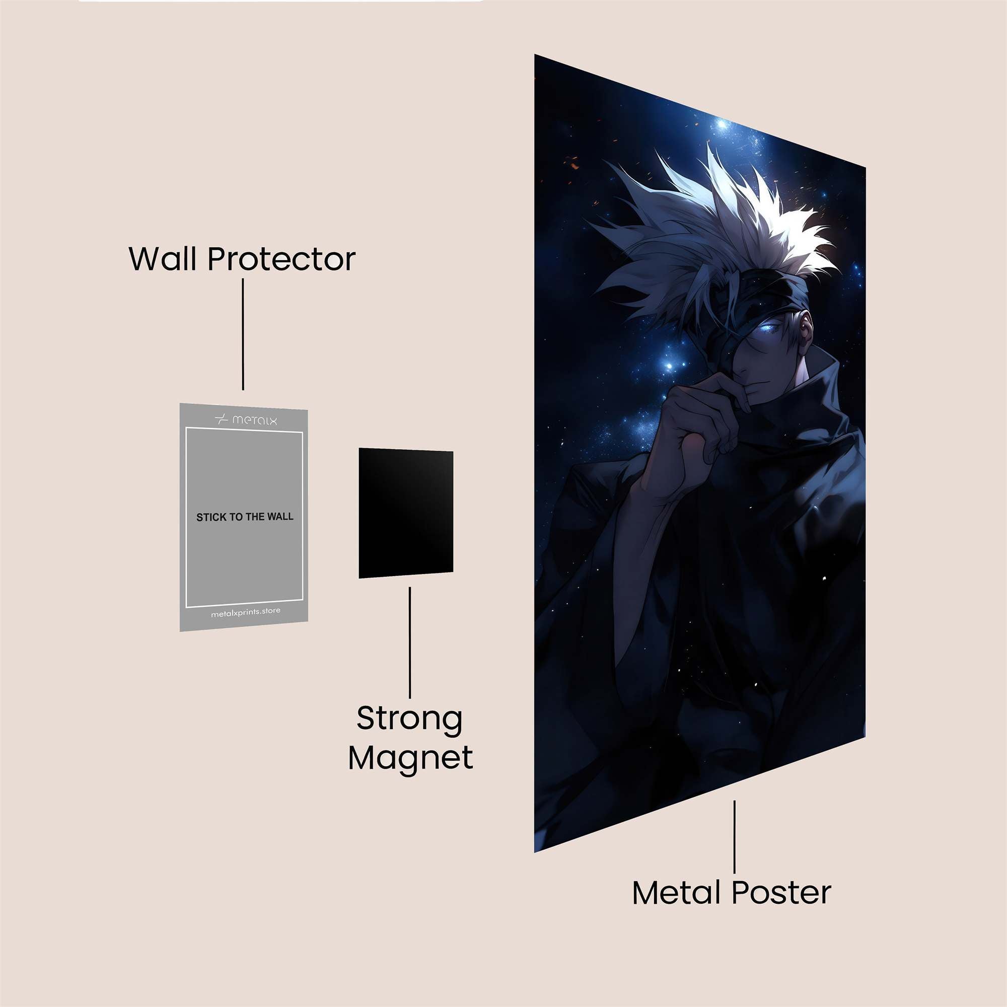 Satoru Serene Safe Wall Magnetic / M