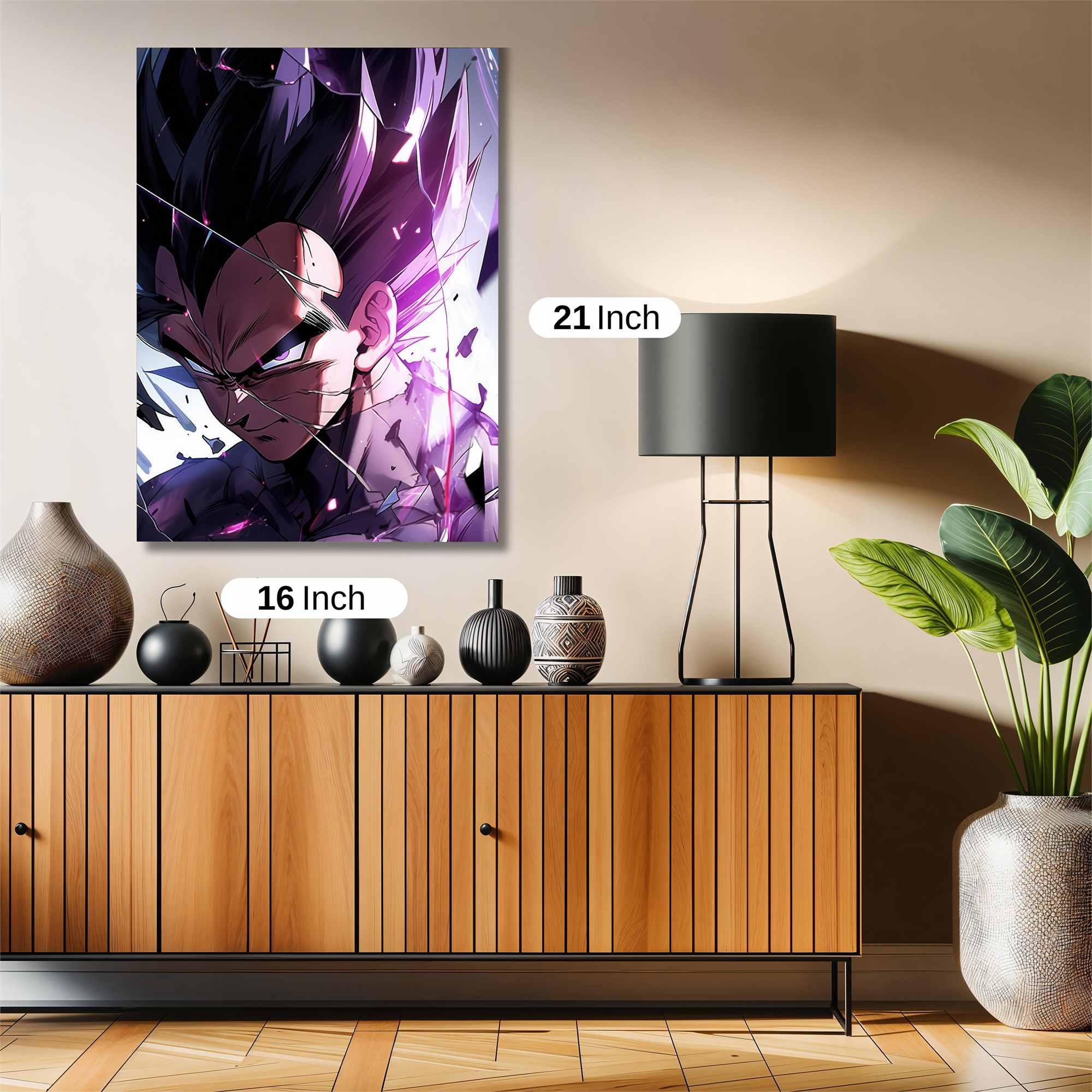 Vegeta Valiant Safe Wall Magnetic / M