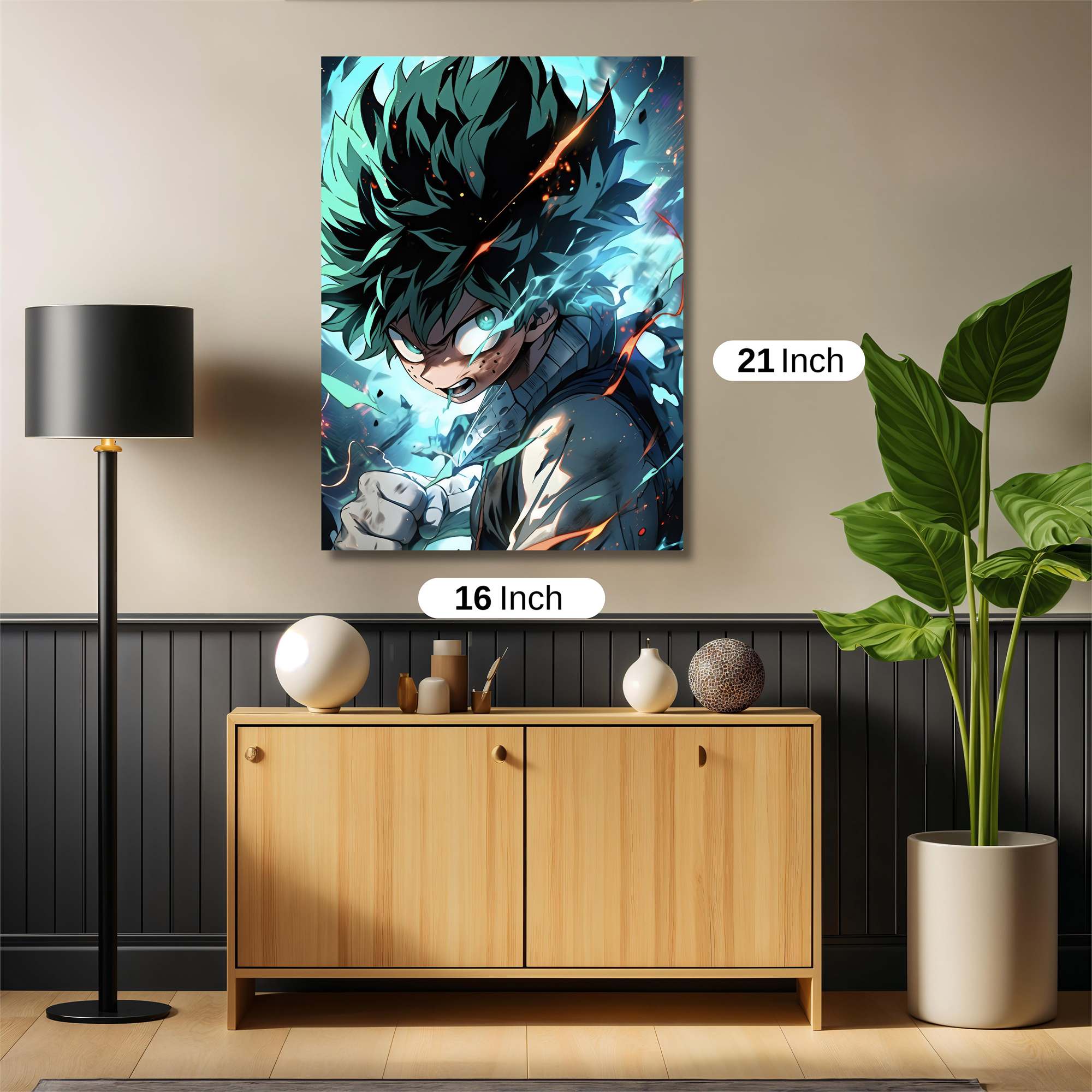 Izuku Unleashed Safe Wall Magnetic / M
