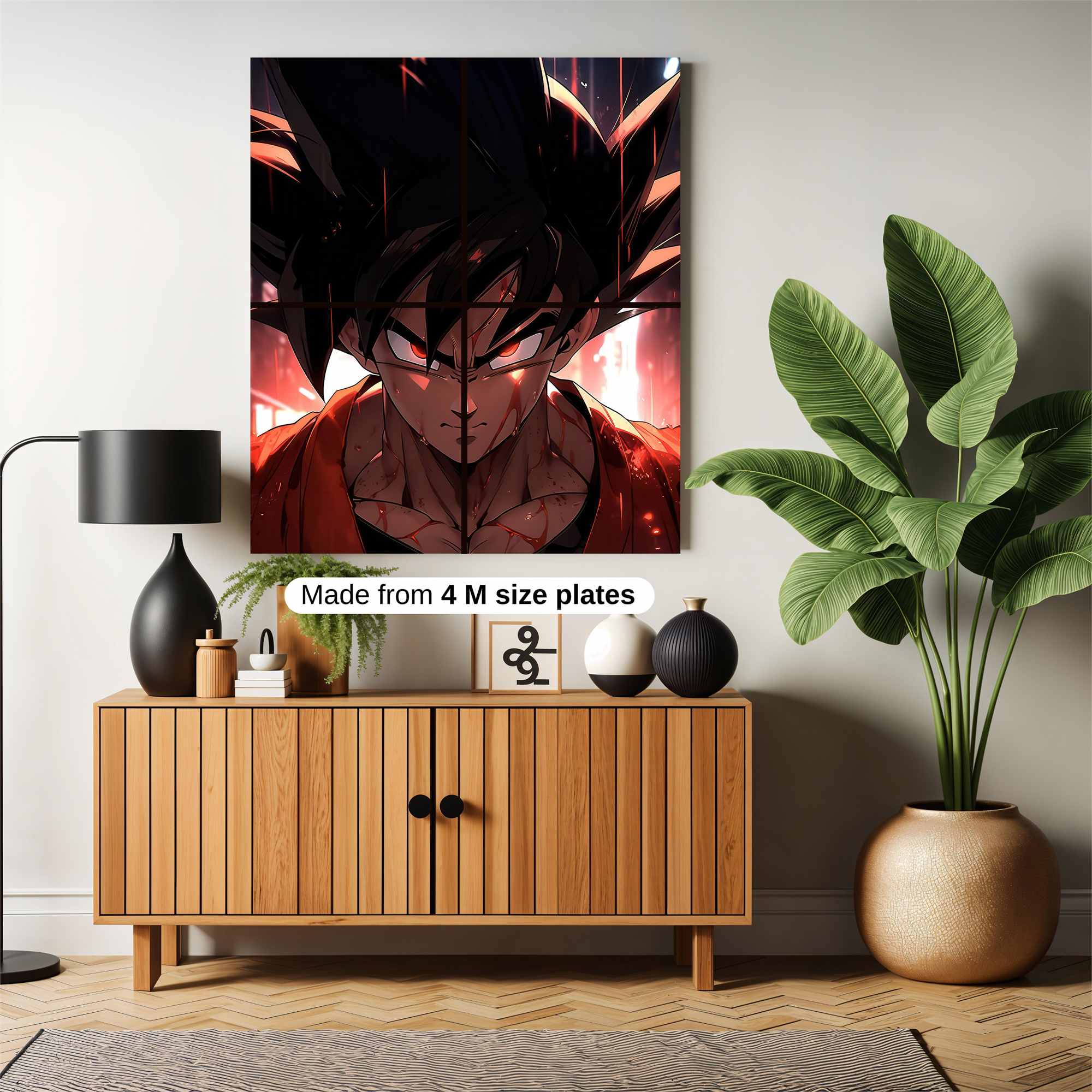 Goku Resolute Safe Wall Magnetic / M