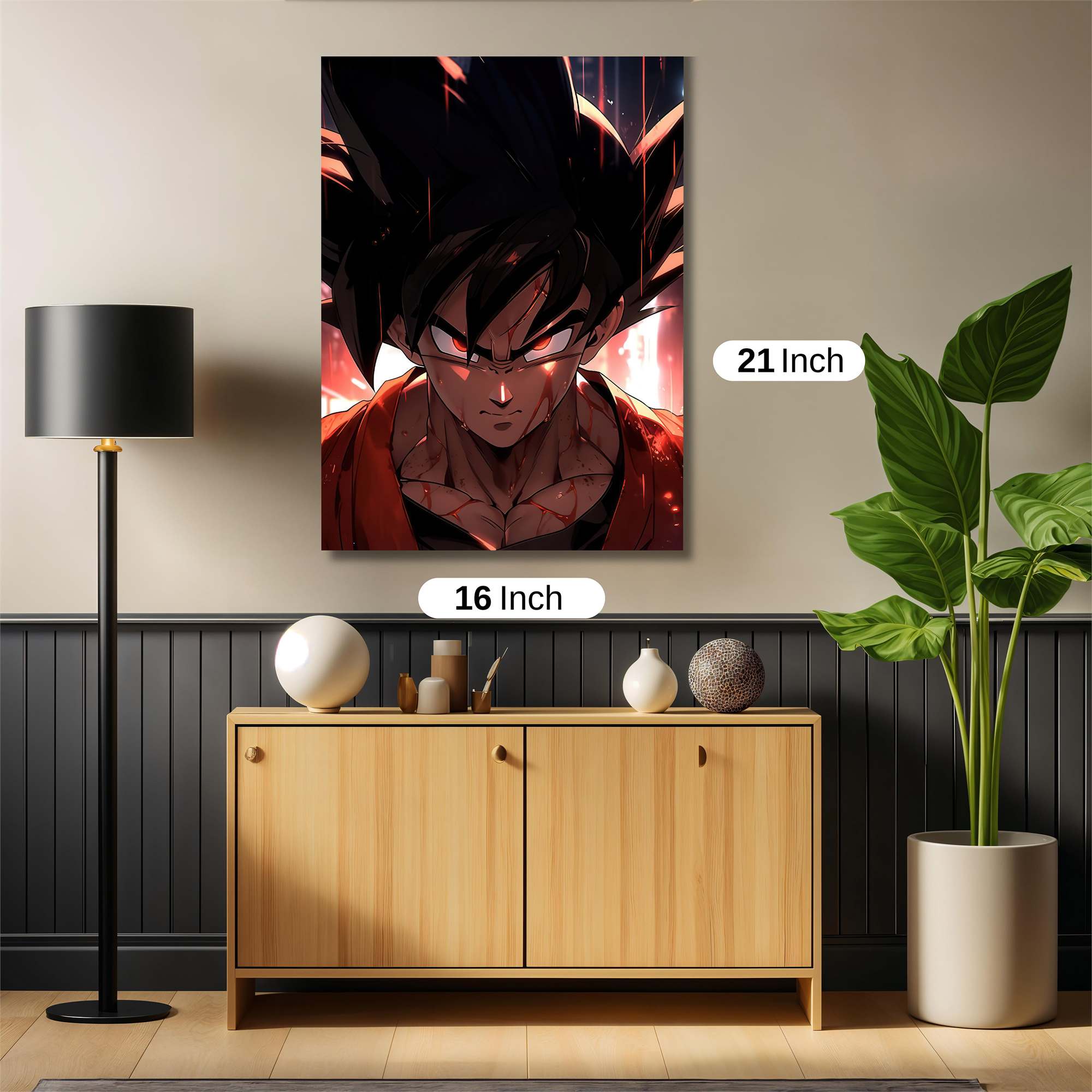 Goku Resolute Safe Wall Magnetic / M