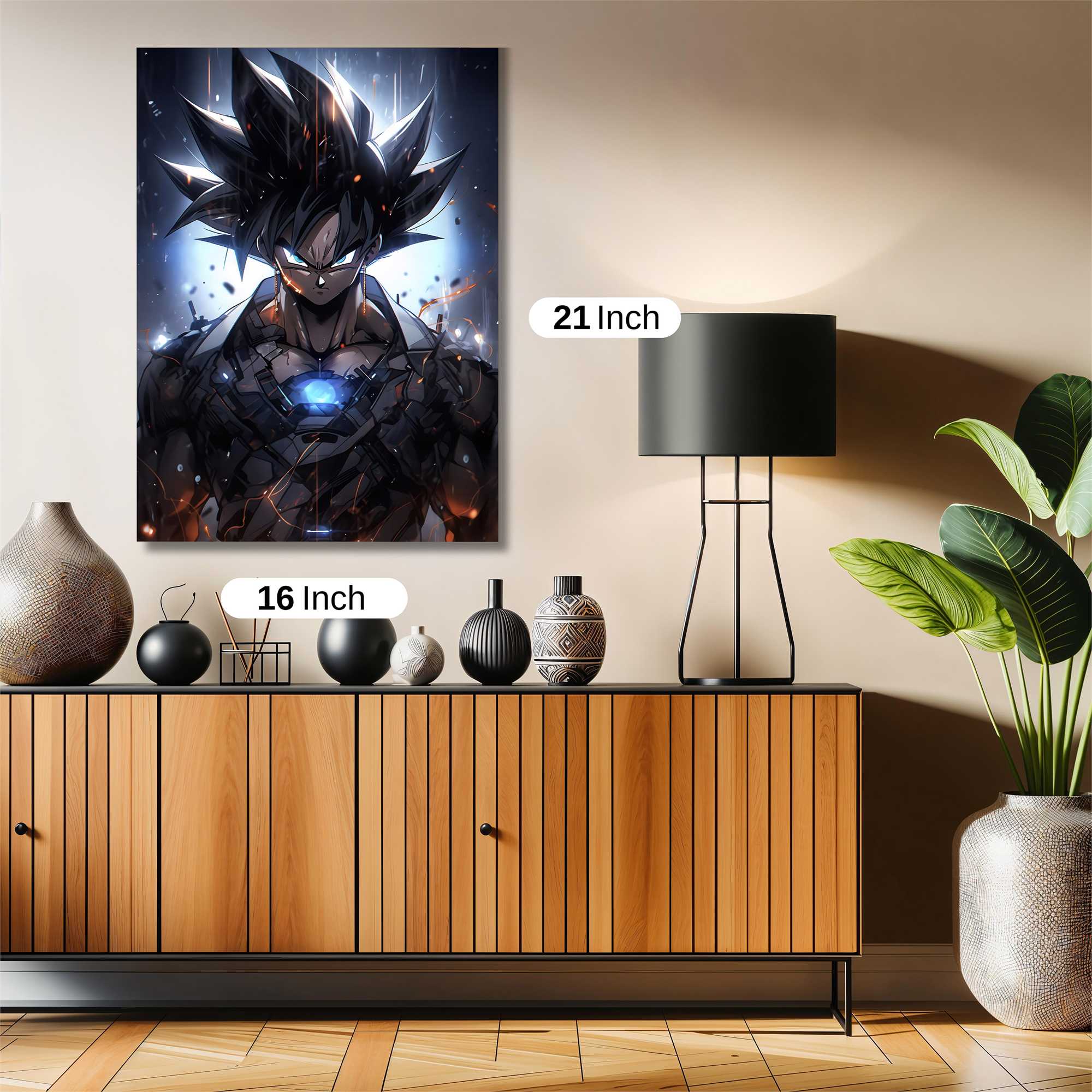 Goku Unleashed Safe Wall Magnetic / M