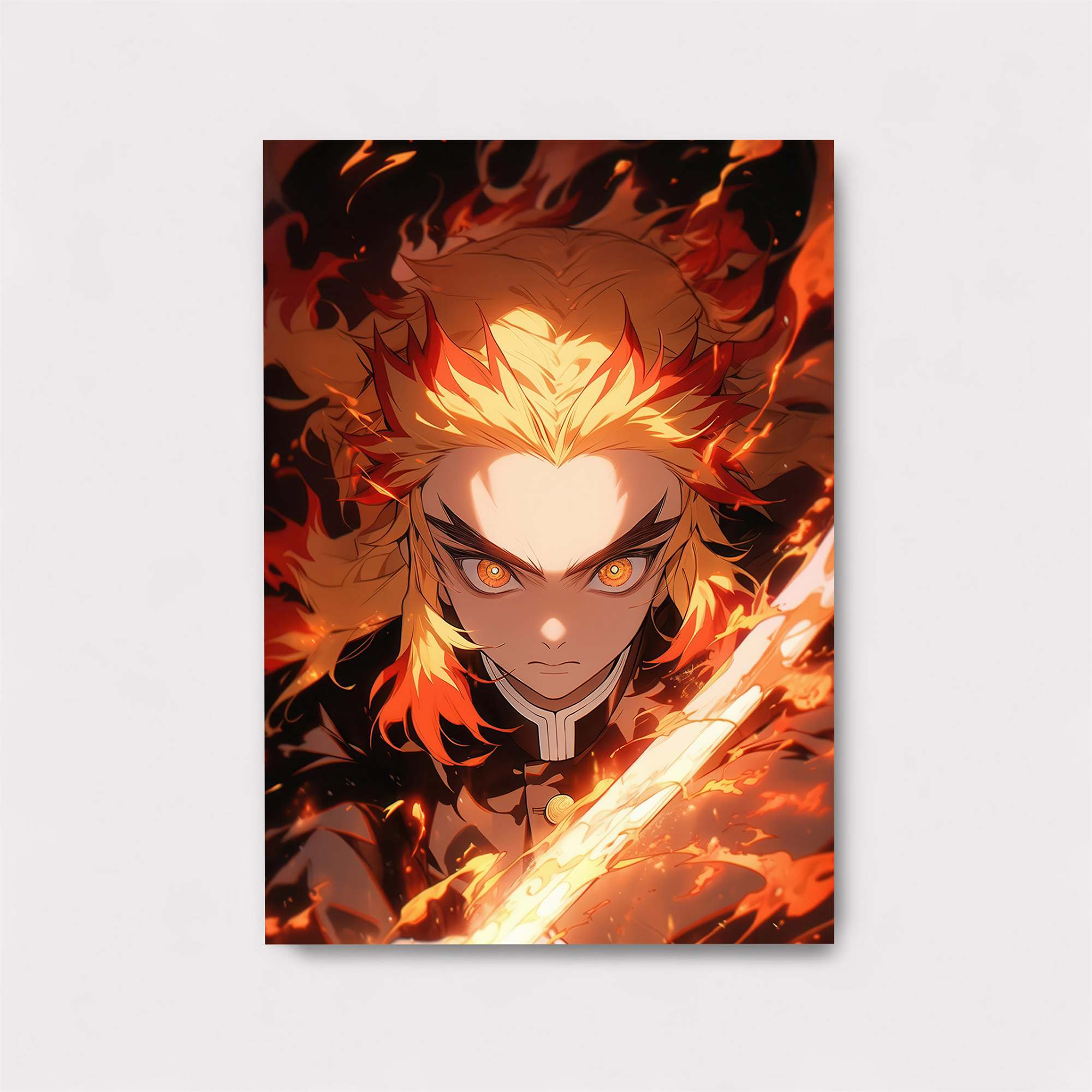 Rengoku Blaze Safe Wall Magnetic / M