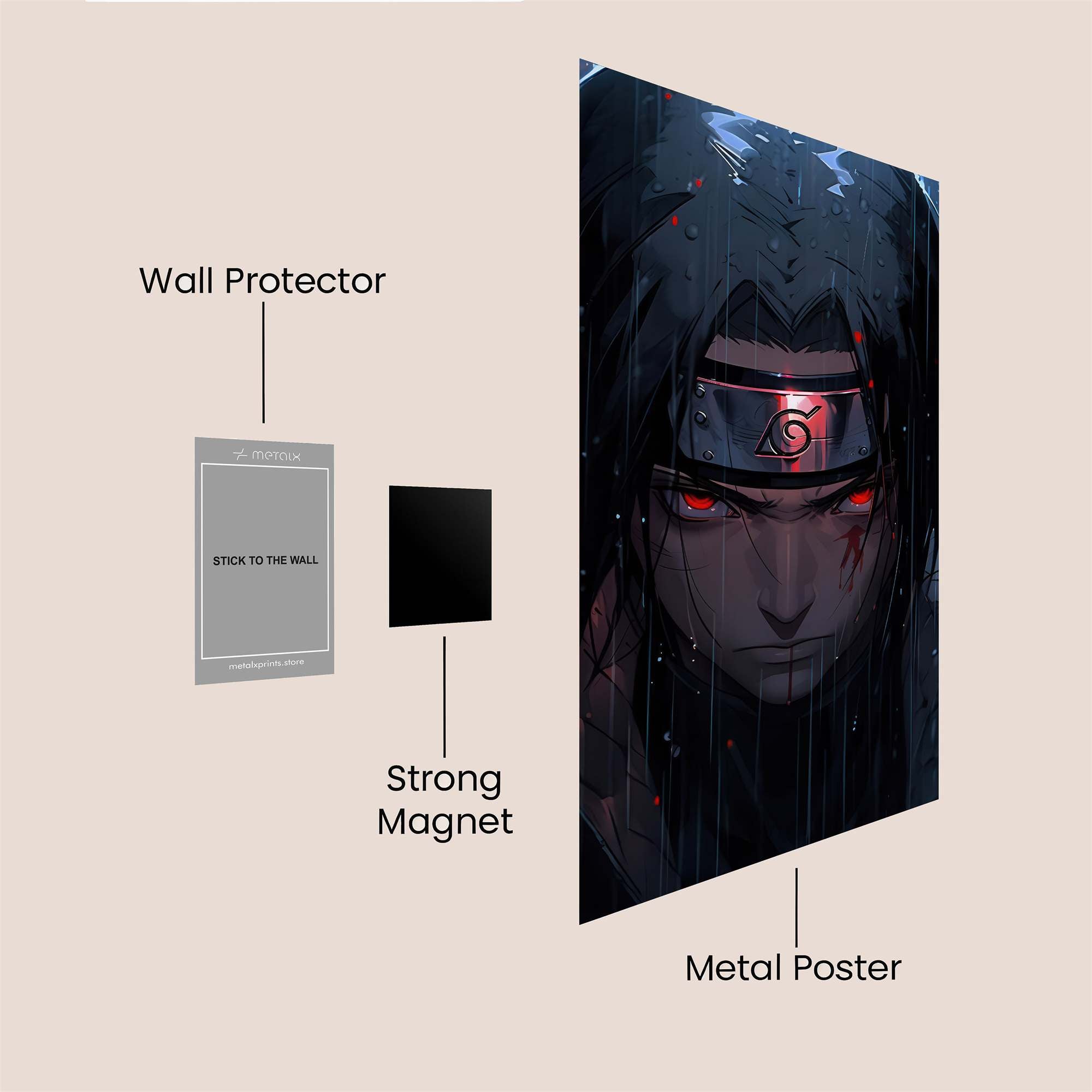 Itachi Tempest Safe Wall Magnetic / M