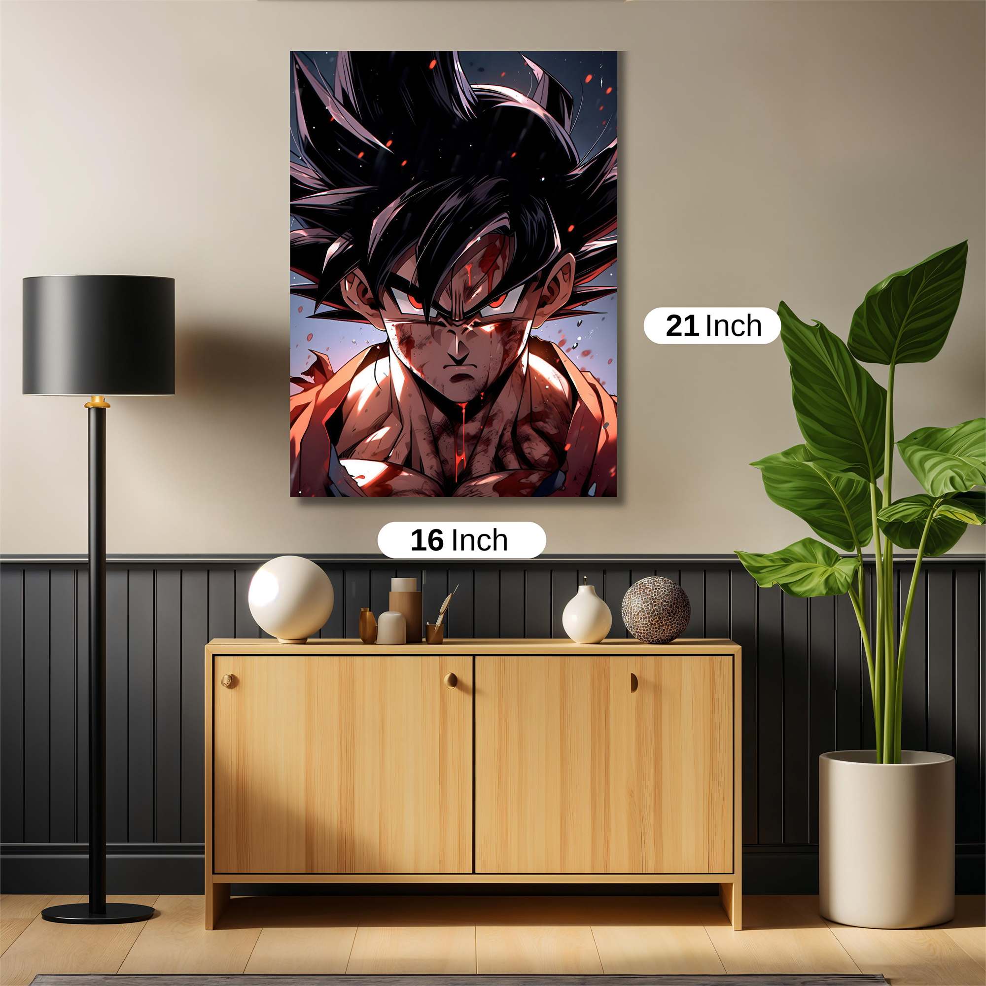 Goku Resolute Safe Wall Magnetic / M