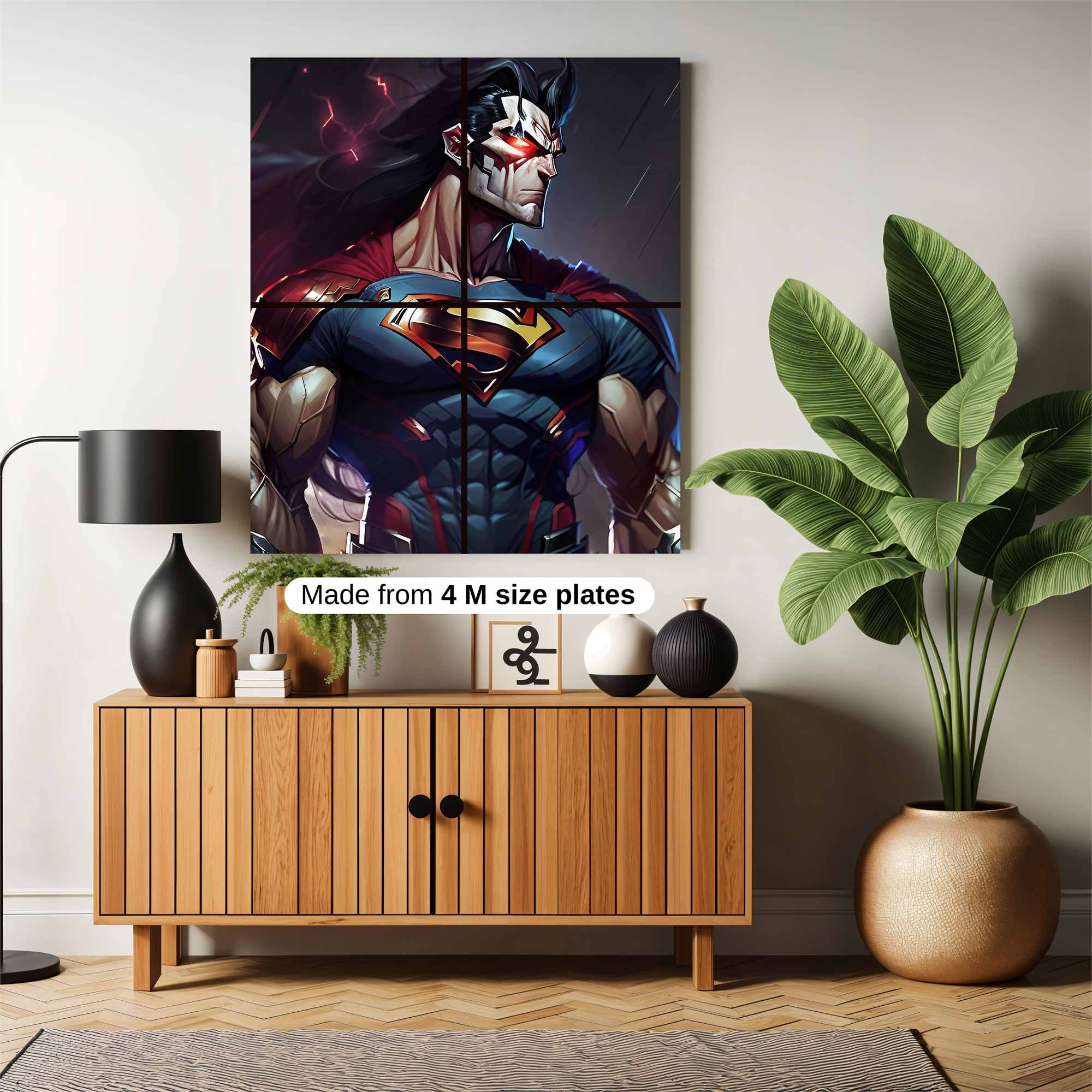 Superman Sinister Safe Wall Magnetic / M