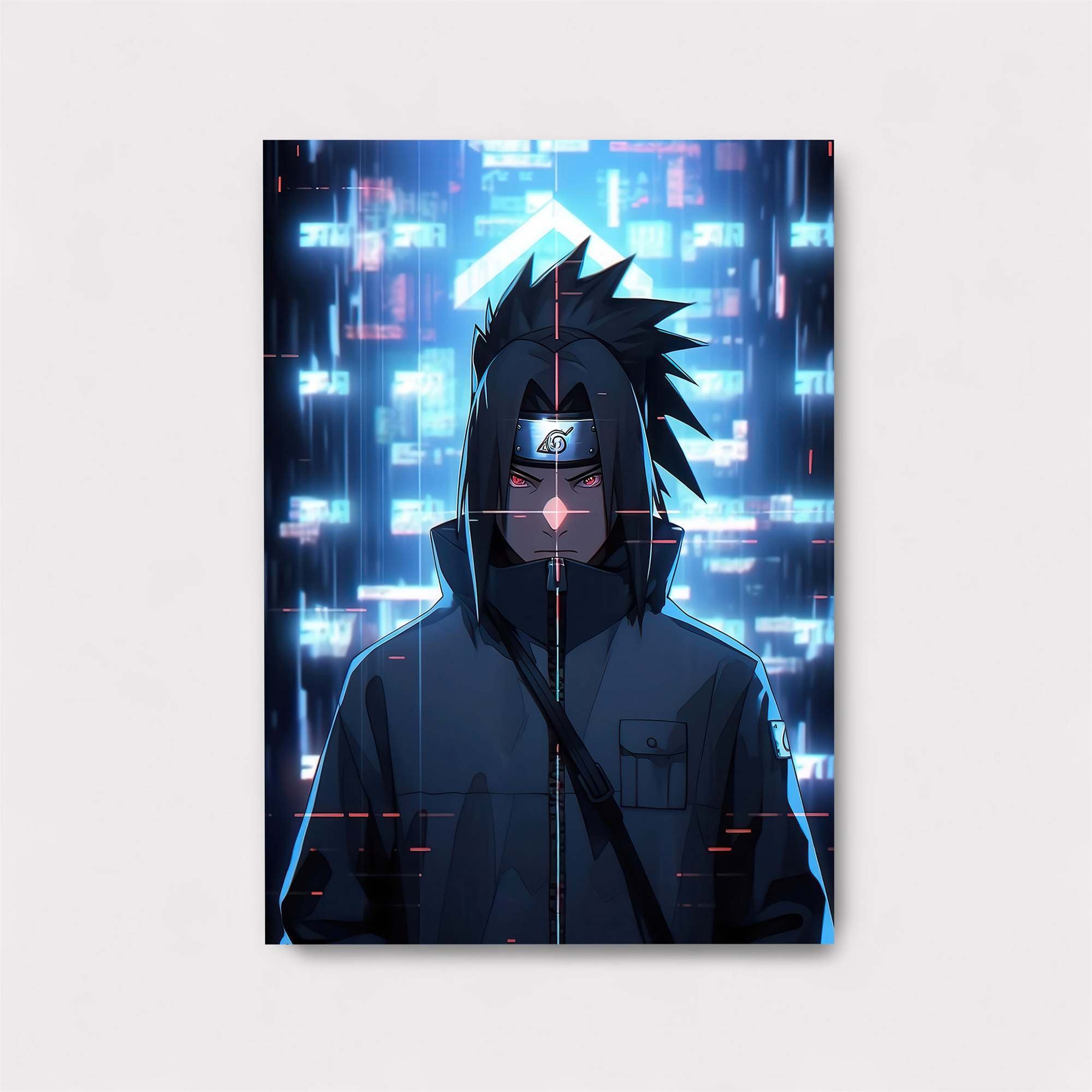 Sasuke Cyberpunk Safe Wall Magnetic / M