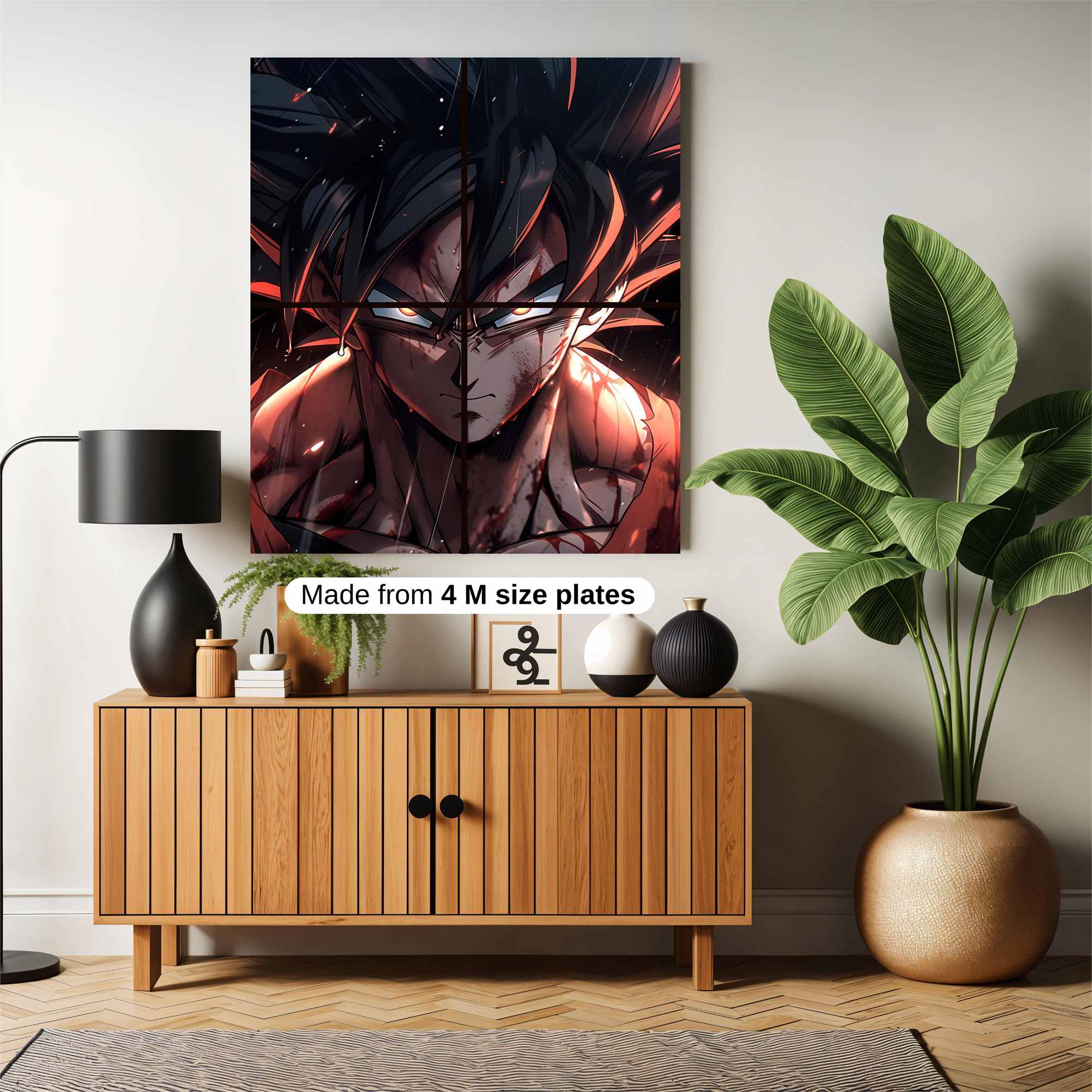 Goku Resolute Safe Wall Magnetic / M