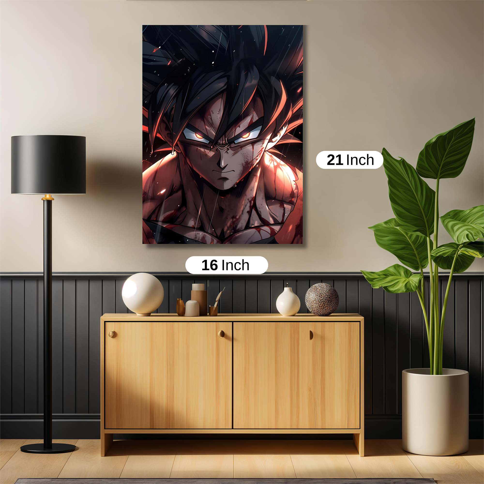 Goku Resolute Safe Wall Magnetic / M