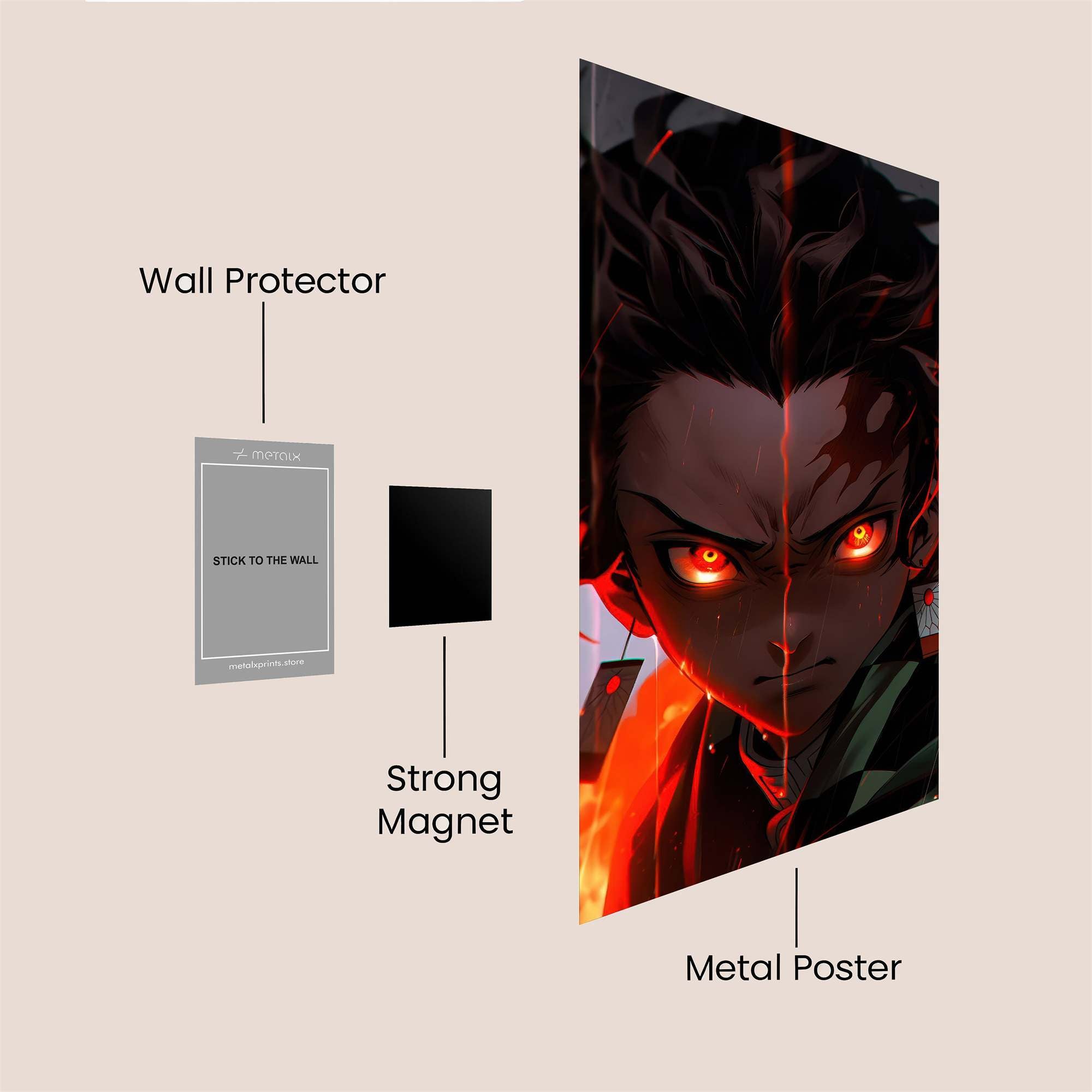 Tanjiro Intense Safe Wall Magnetic / M