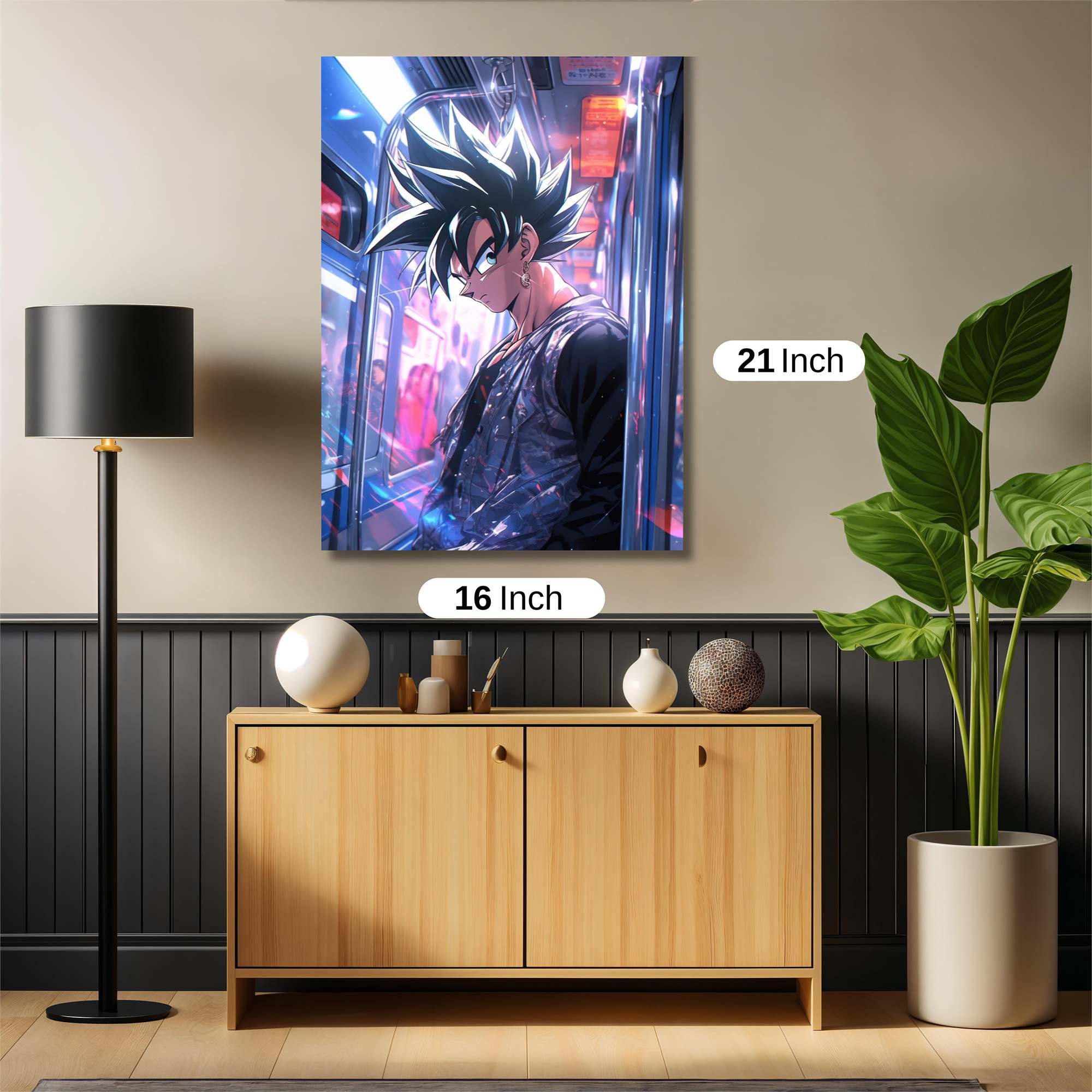 Goku Gloom Safe Wall Magnetic / M