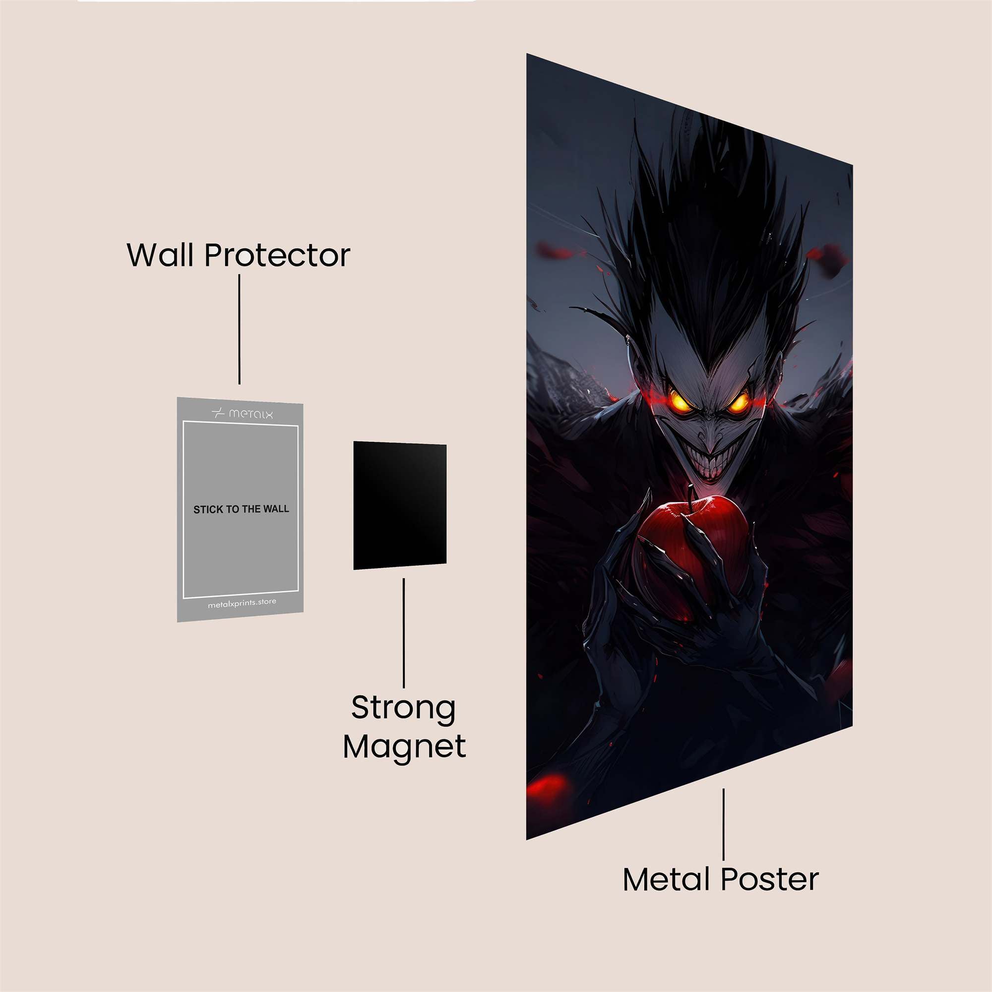 Ryuk Sinister Safe Wall Magnetic / M