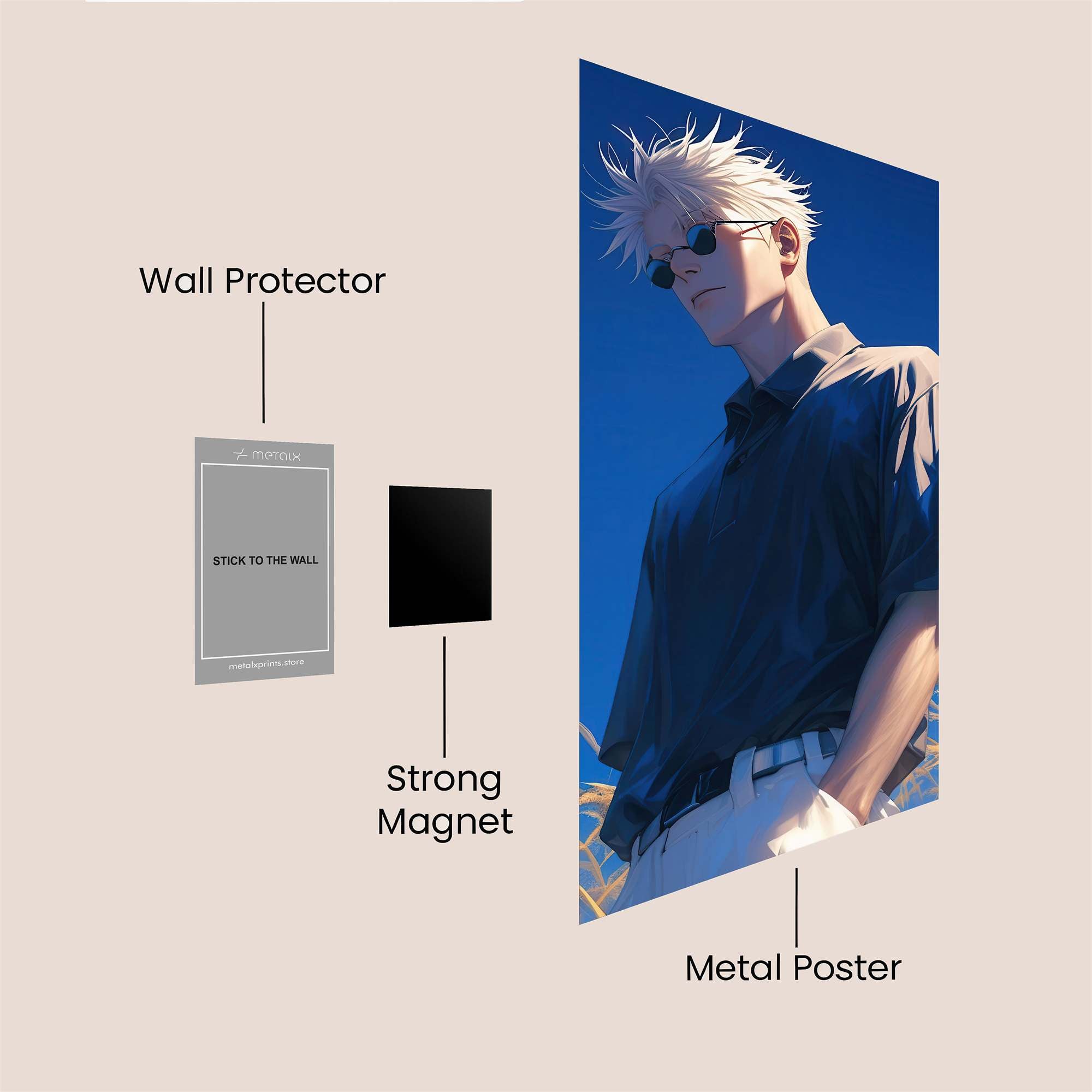 Satoru Serene Safe Wall Magnetic / M