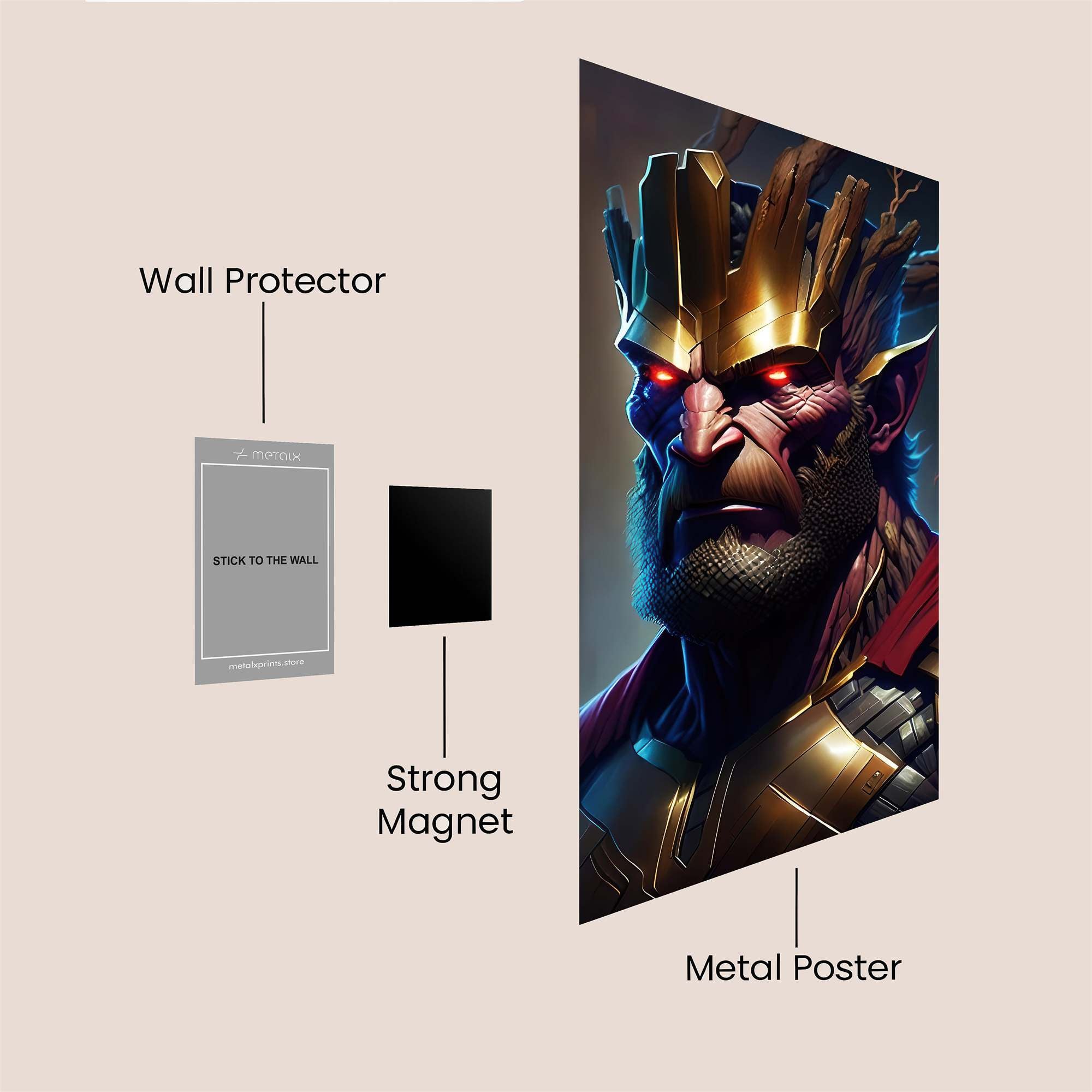 Demon King Safe Wall Magnetic / M