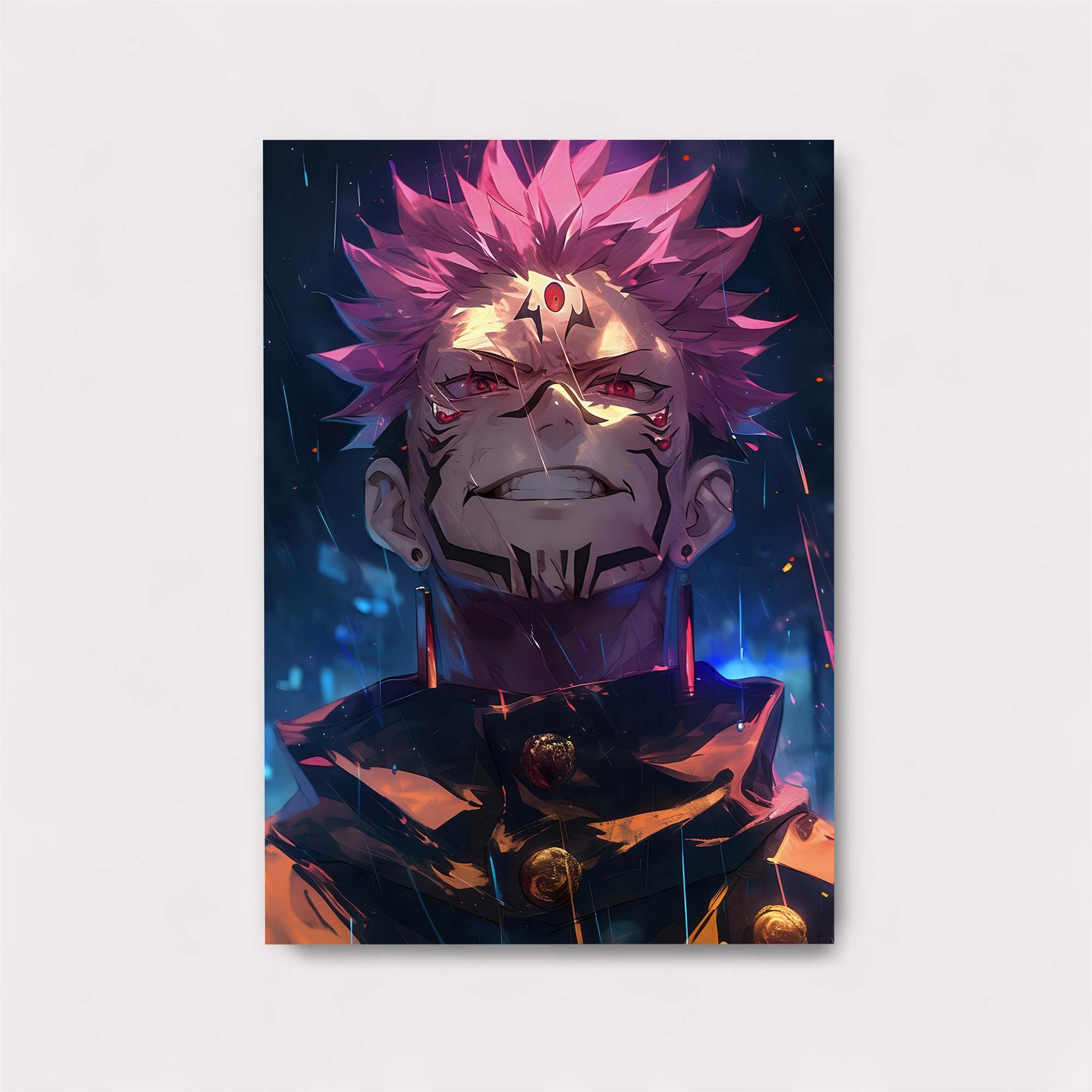 Sukuna Sinister Safe Wall Magnetic / M